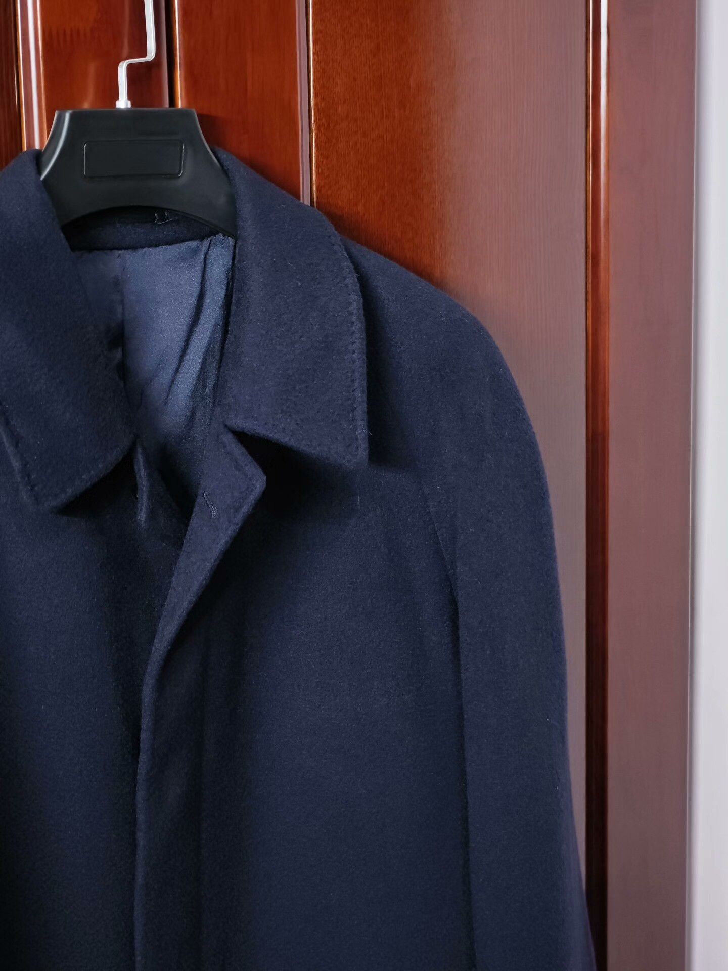 Japanese Brand Woolen Cashmere Coat with Shoulder Sleeves Size US S / EU 44-46 / 1 - 2 Thumbnail