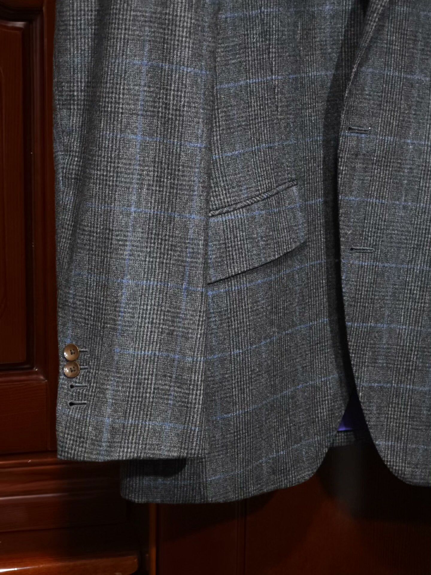 Japanese Brand Tailored Italian Wool Suit in Gray Size US M / EU 48-50 / 2 - 7 Thumbnail