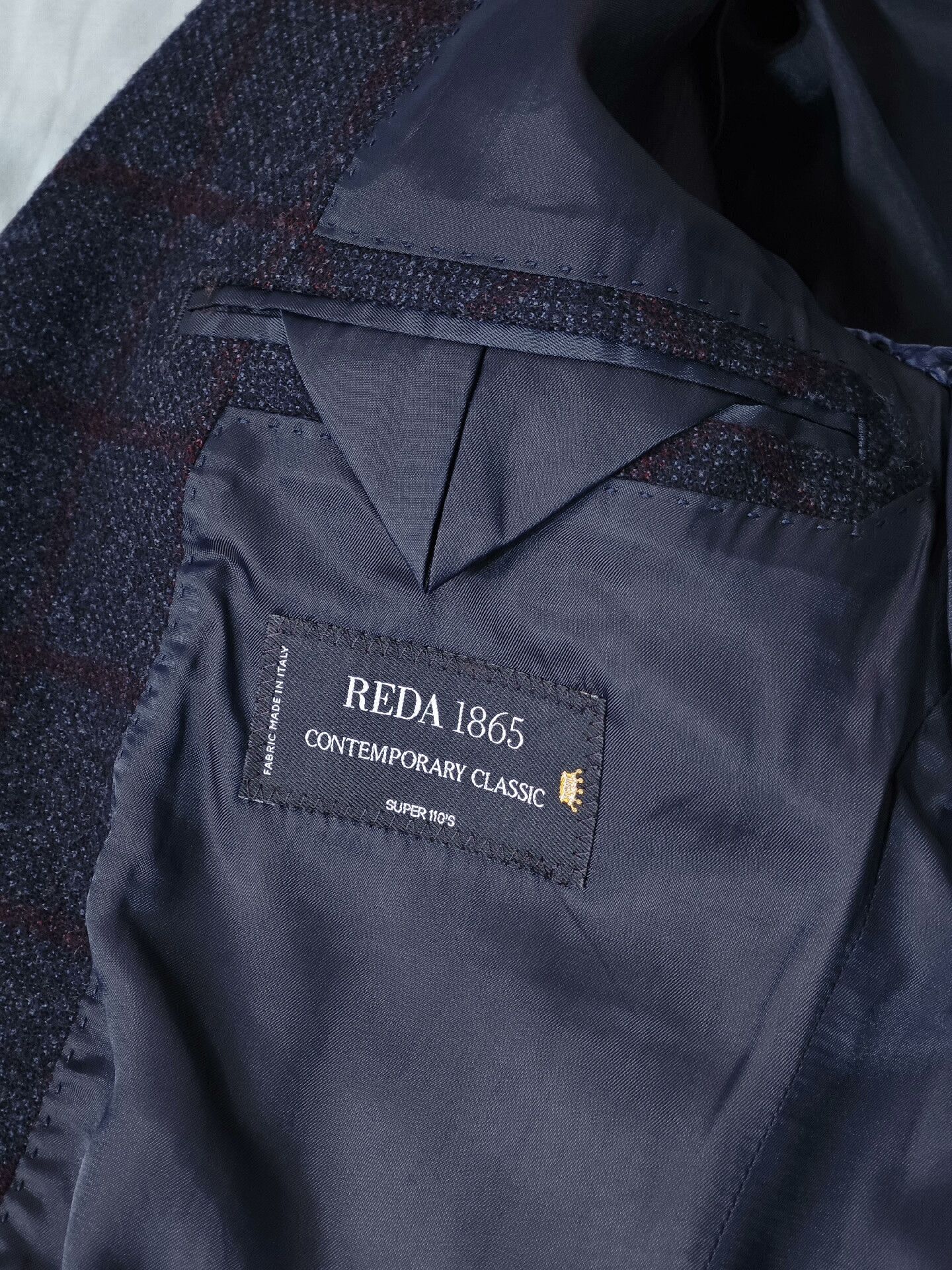 Japanese Brand Reda Wool Flannel Suit Jacket Size US S / EU 44-46 / 1 - 5 Thumbnail