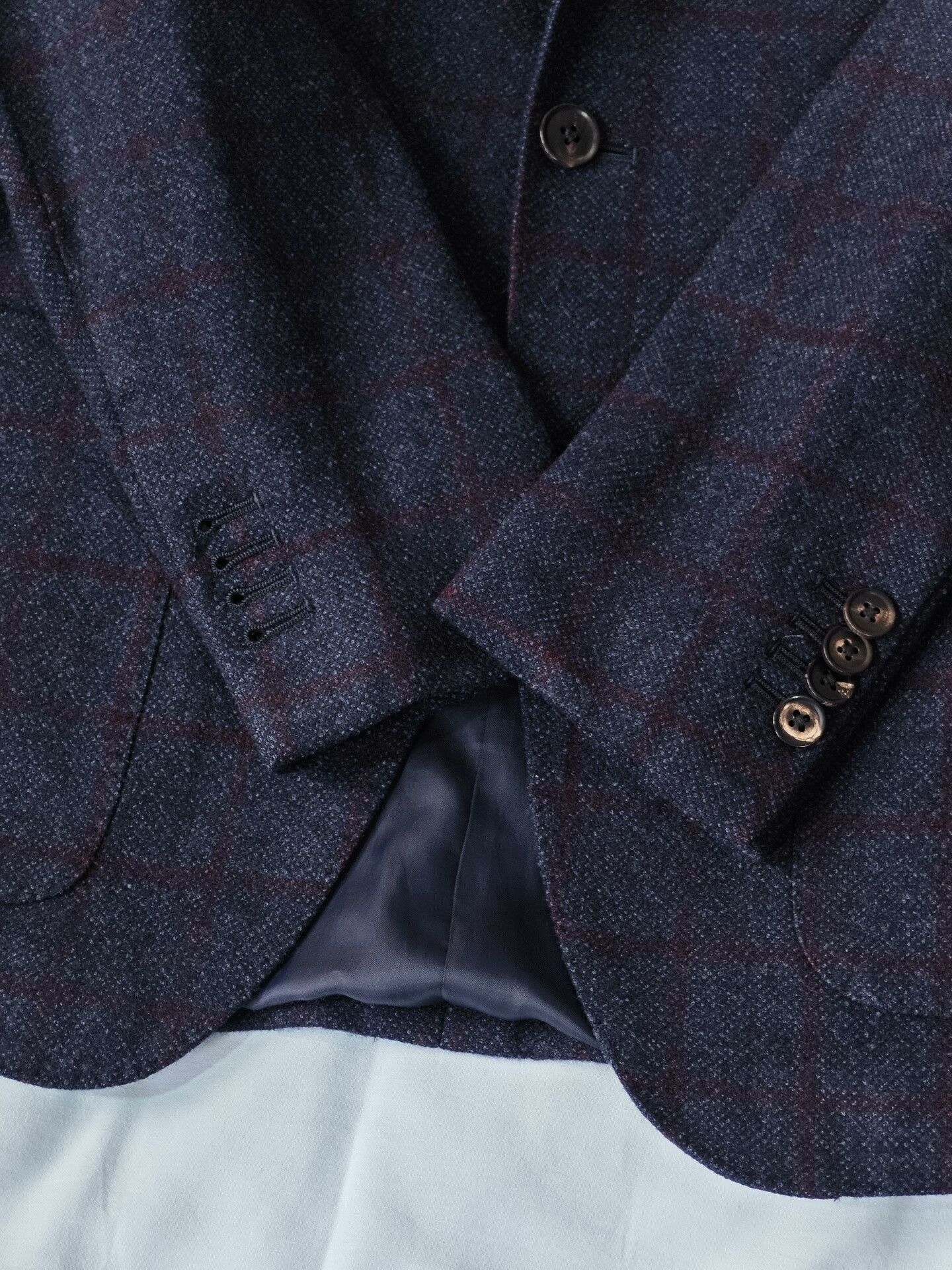 Japanese Brand Reda Wool Flannel Suit Jacket Size US S / EU 44-46 / 1 - 3 Thumbnail