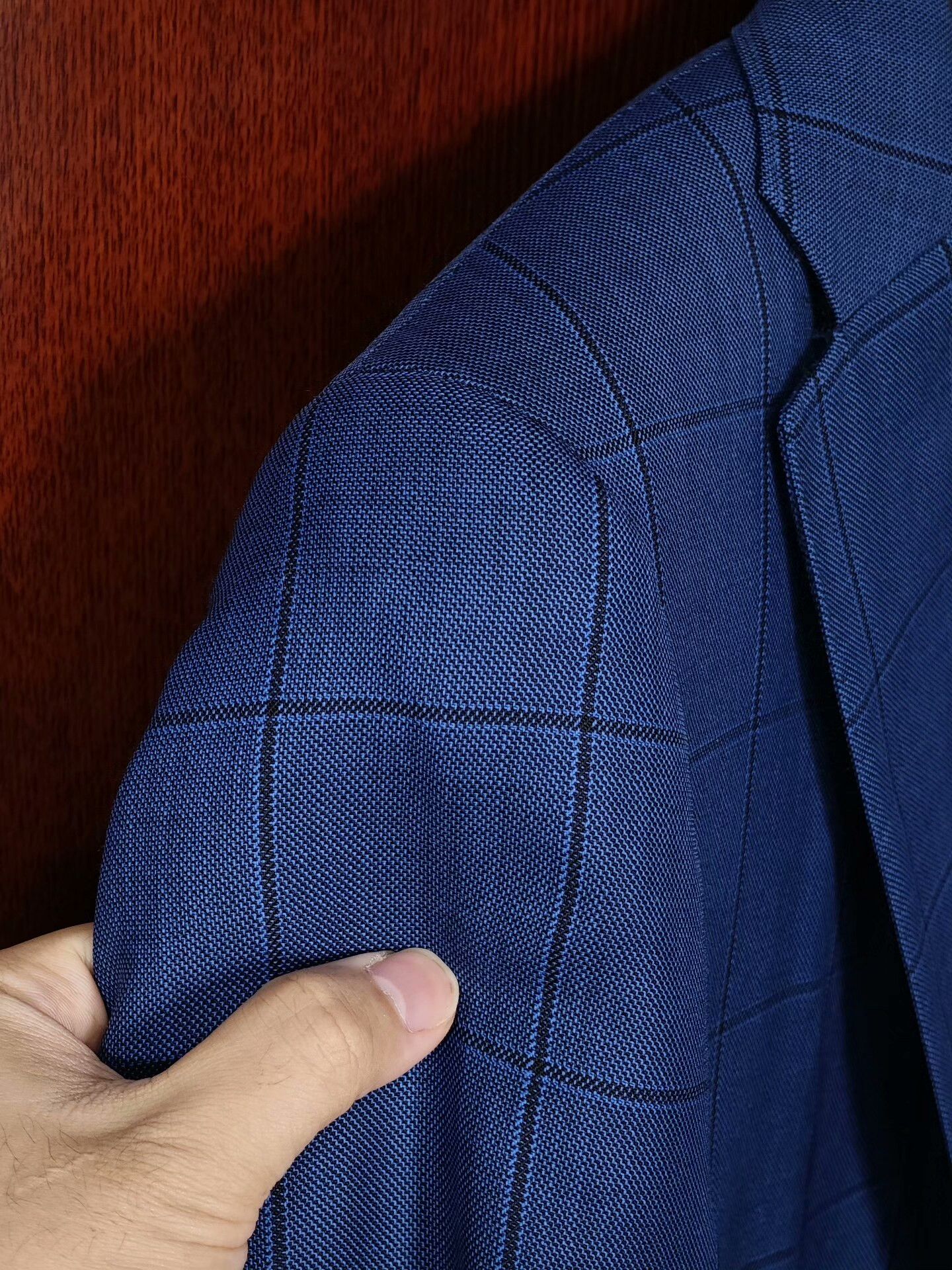 Japanese Brand Custom Blue Wool Jacket Size US XS / EU 42 / 0 - 3 Thumbnail
