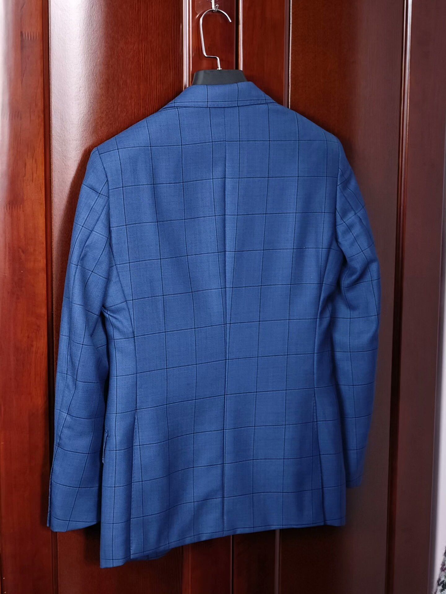 Japanese Brand Custom Blue Wool Jacket Size US XS / EU 42 / 0 - 8 Thumbnail