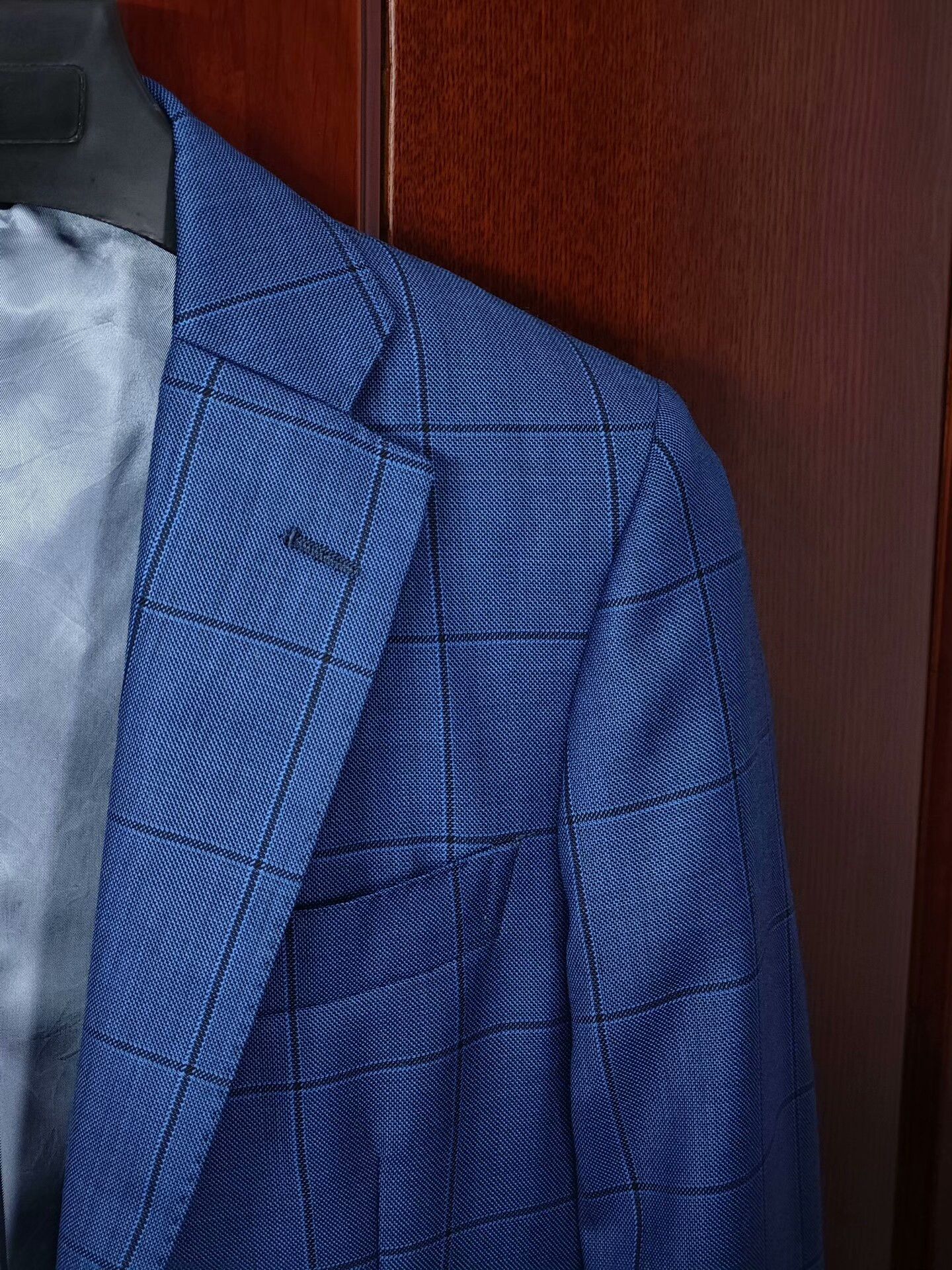 Japanese Brand Custom Blue Wool Jacket Size US XS / EU 42 / 0 - 2 Thumbnail