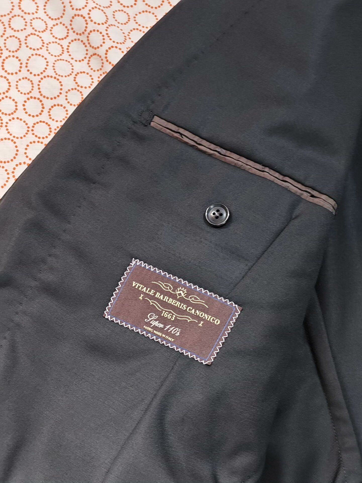 Japanese Brand Italian Wool Blend Custom Suit Size US L / EU 52-54 / 3 - 7 Thumbnail
