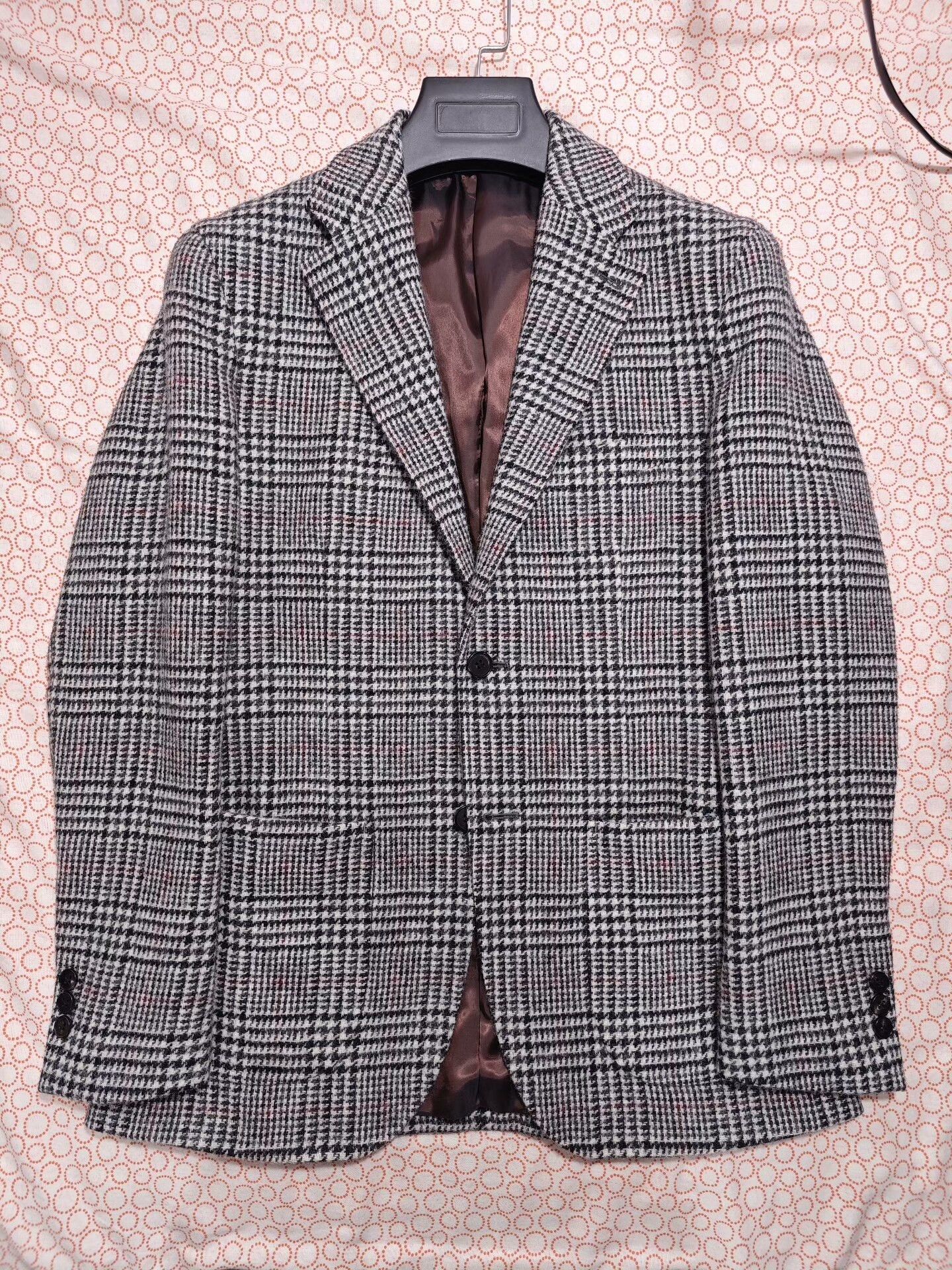 Japanese Brand British Moon Tweed Wool Blazer Size US S / EU 44-46 / 1 - 5 Thumbnail