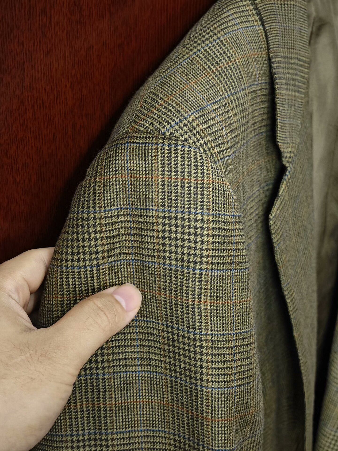 Japanese Brand Stylish Green Plaid Wool-Cashmere Blazer Size US M / EU 48-50 / 2 - 3 Thumbnail