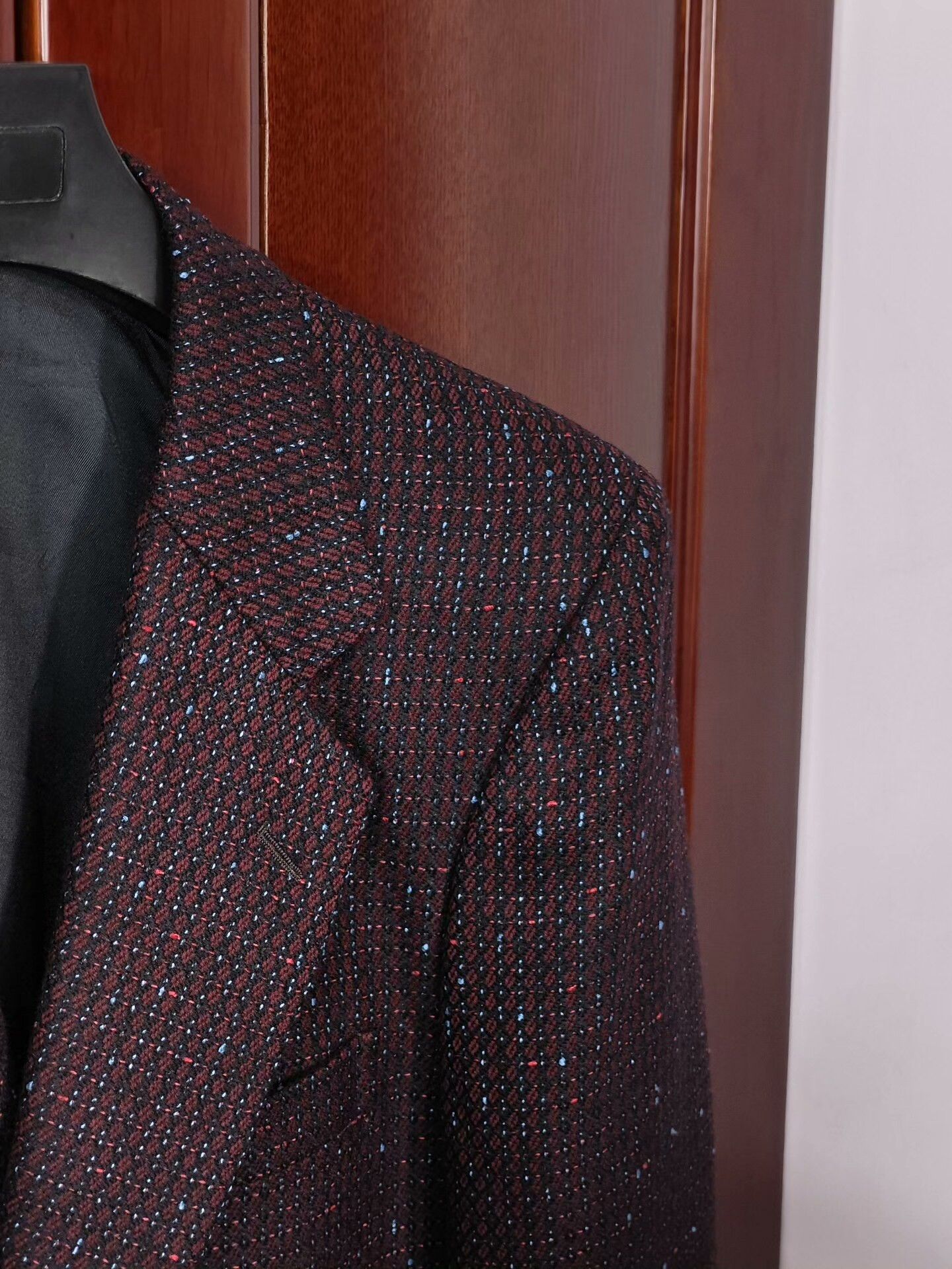 Japanese Brand Custom British Wool Blend Suit Size US M / EU 48-50 / 2 - 2 Thumbnail