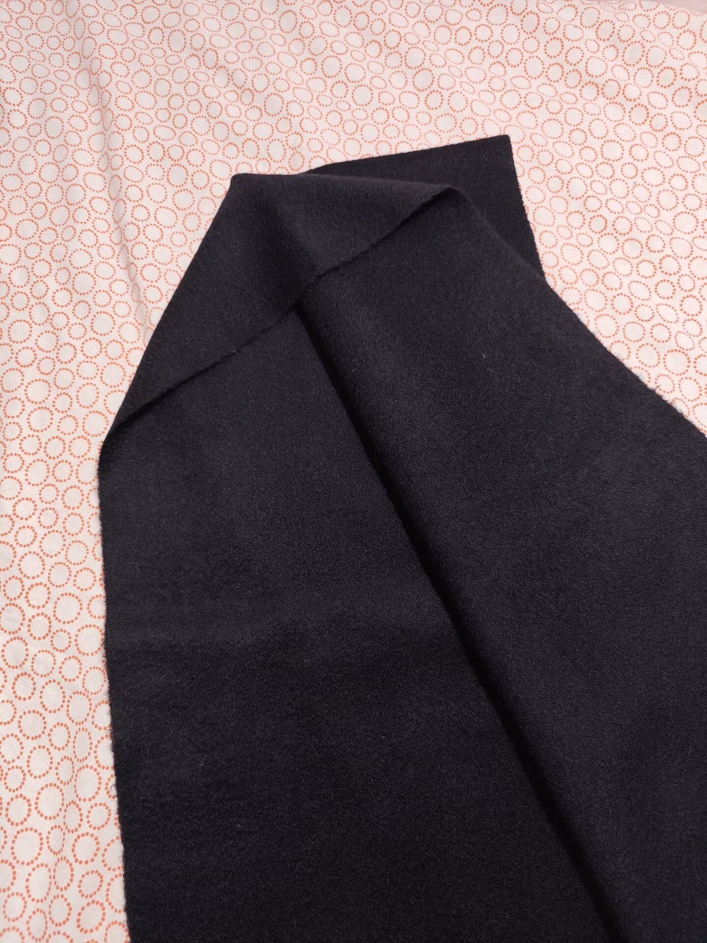 Japanese Brand Black Vicuna Cashmere Blend Scarf Size ONE SIZE - 4 Thumbnail