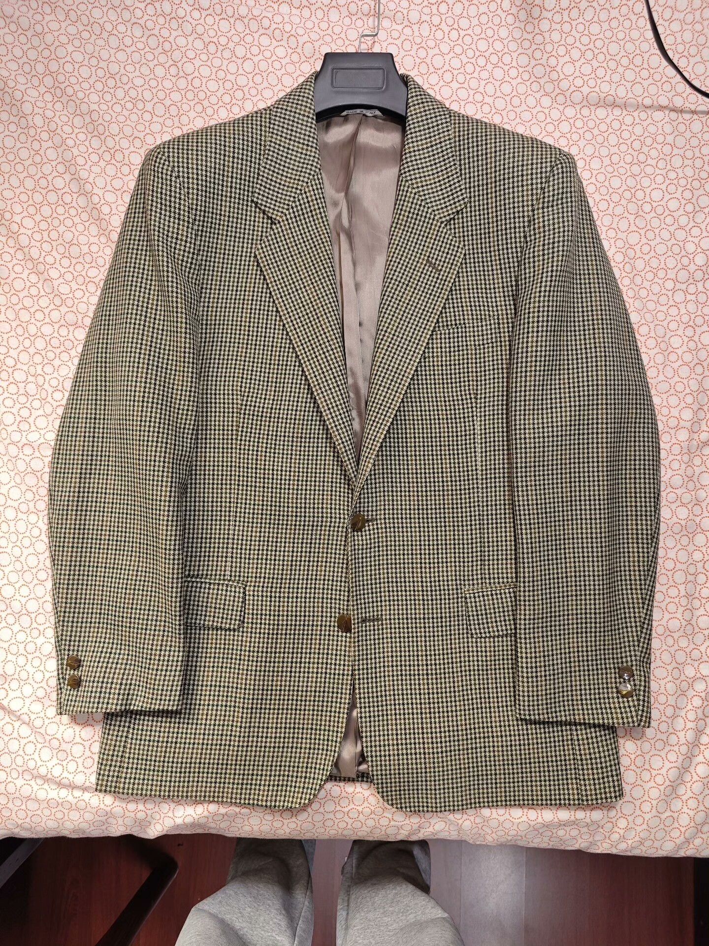 Japanese Brand Italian Vintage Wool Checked Blazer Size US M / EU 48-50 / 2 - 5 Thumbnail
