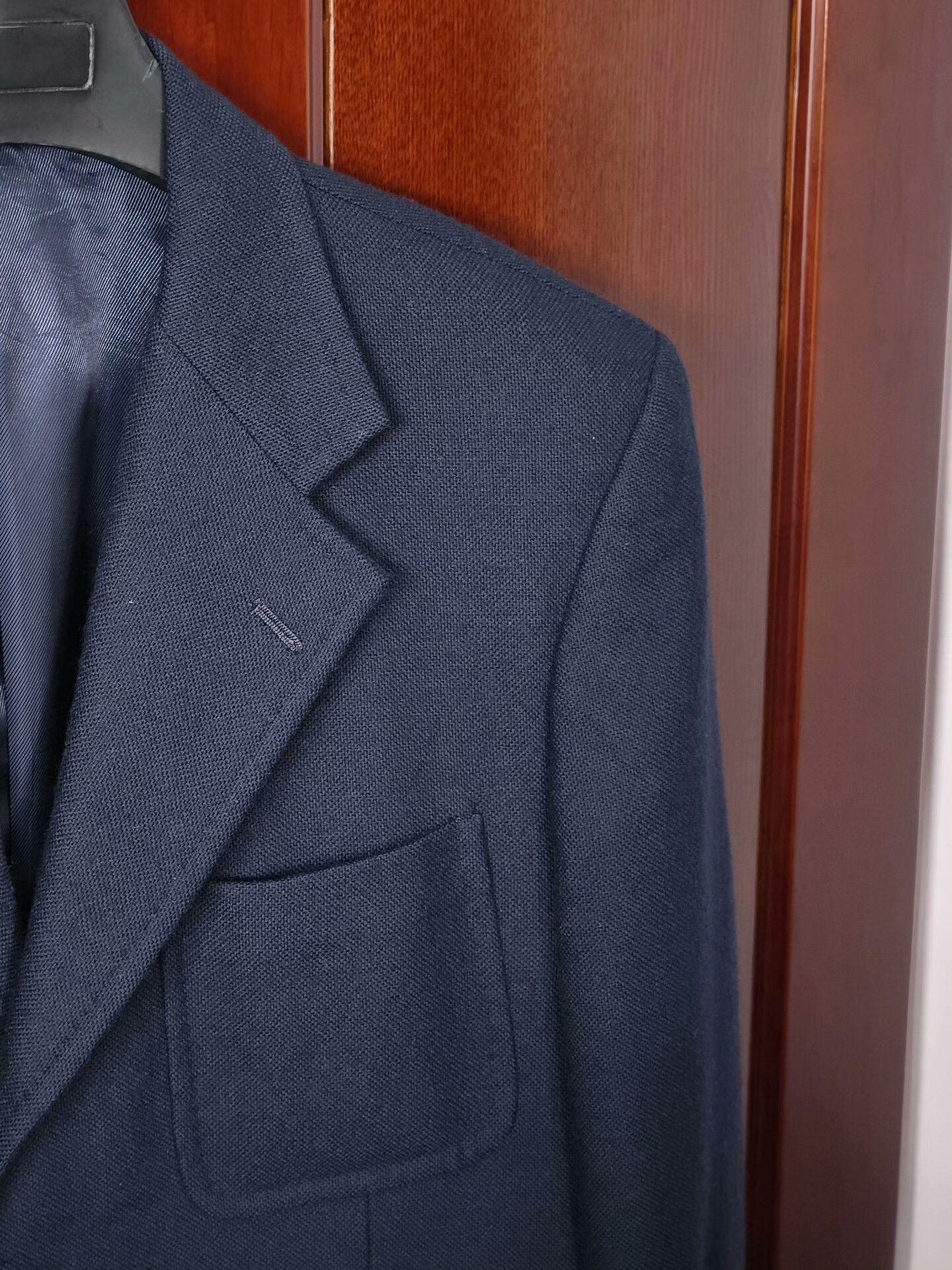 Japanese Brand Italian e. Thomas Wool Cashmere Blazer Size US M / EU 48-50 / 2 - 2 Thumbnail