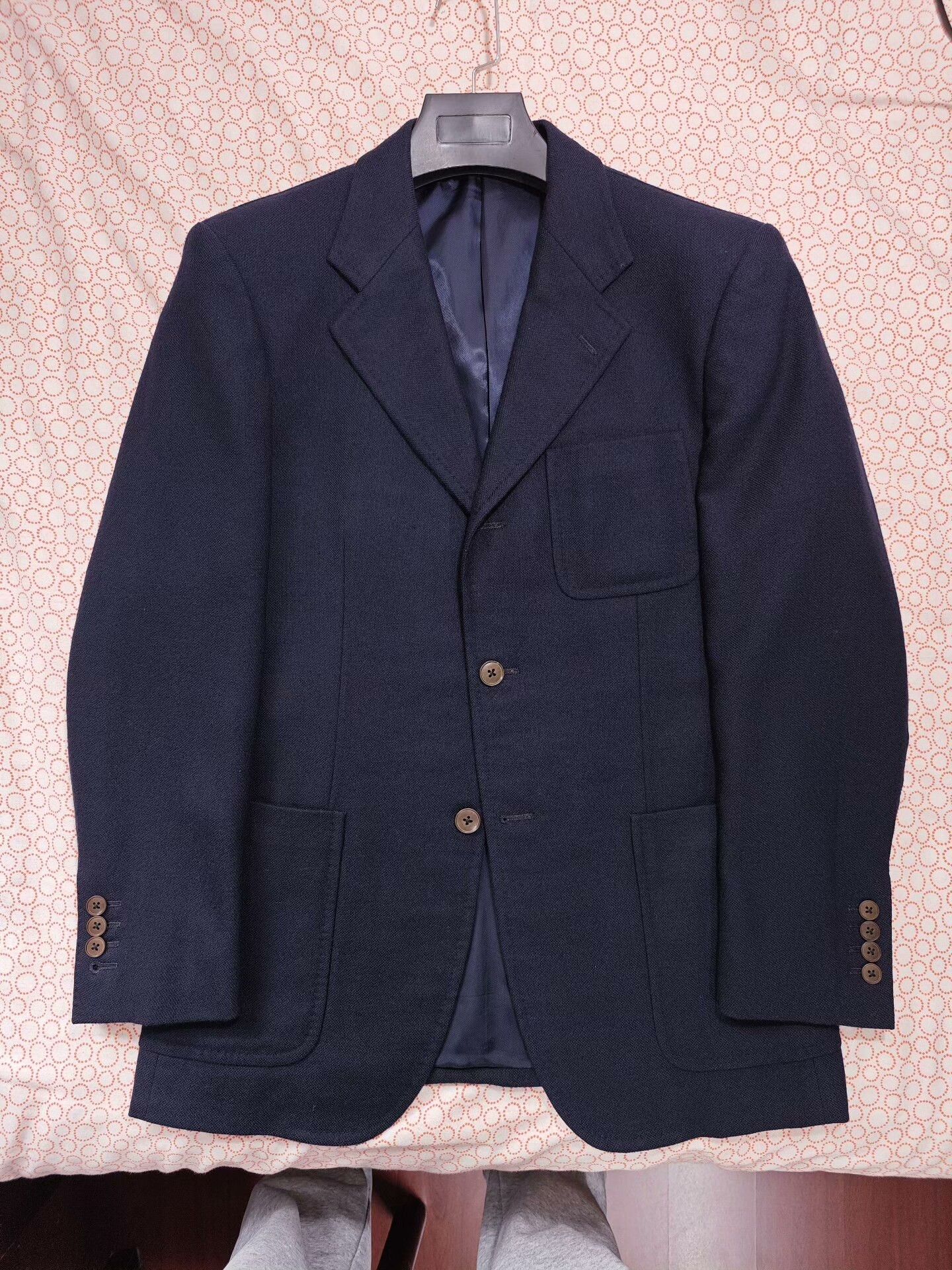 Japanese Brand Italian e. Thomas Wool Cashmere Blazer Size US M / EU 48-50 / 2 - 5 Thumbnail