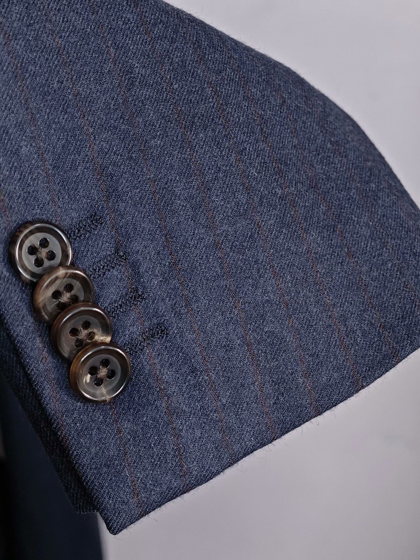 Japanese Brand Dormeuil Wool Half-Lined Custom Suit Size US M / EU 48-50 / 2 - 4 Thumbnail