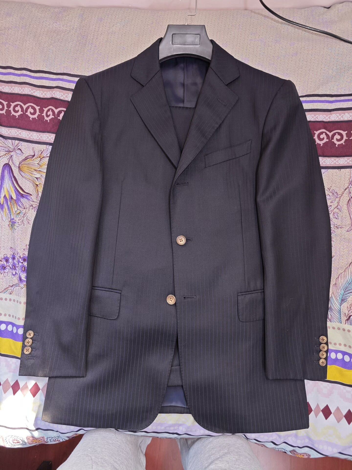 Japanese Brand Custom British Wool Suit Set Size US M / EU 48-50 / 2 - 5 Thumbnail