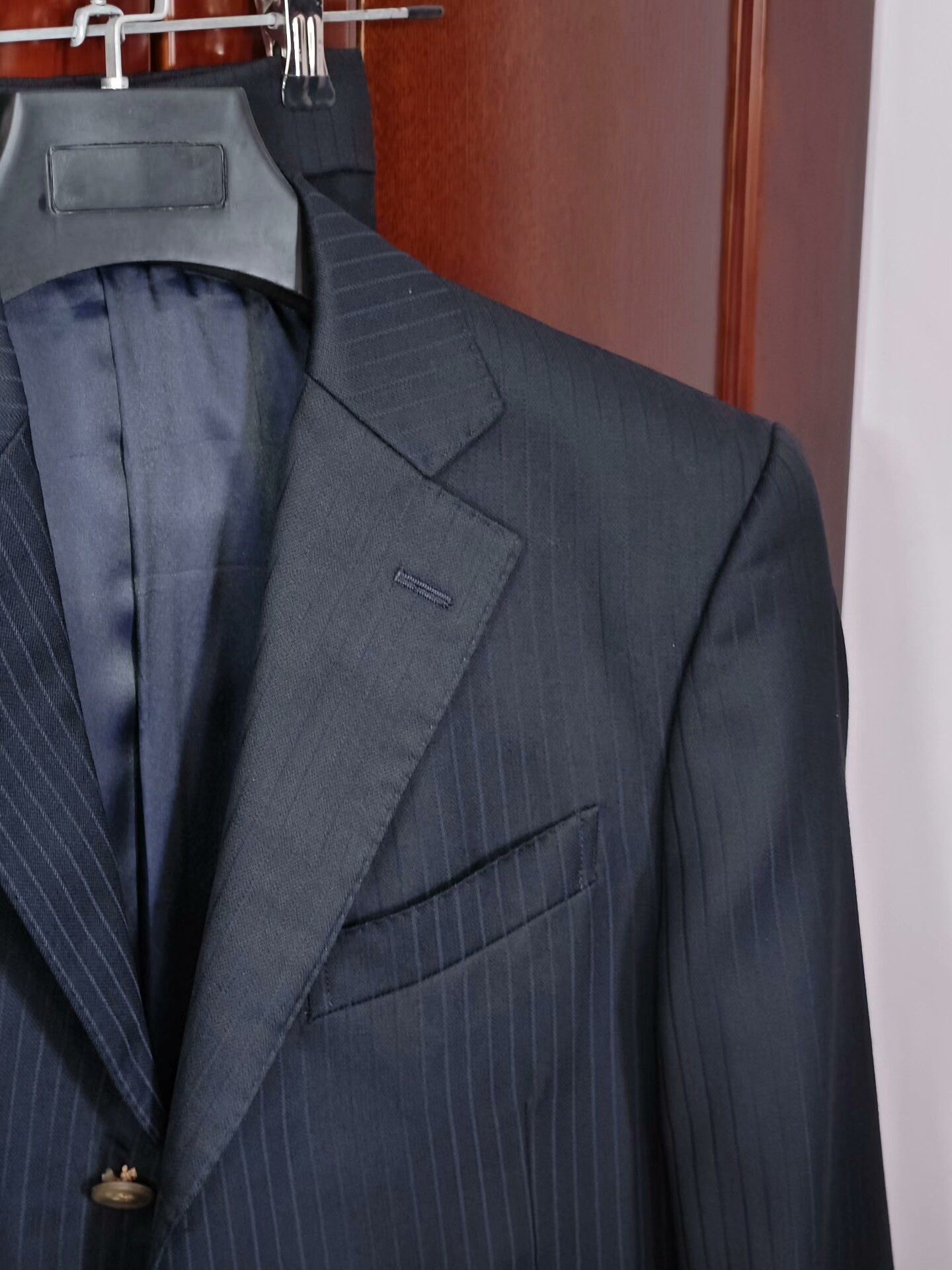 Japanese Brand Custom British Wool Suit Set Size US M / EU 48-50 / 2 - 2 Thumbnail