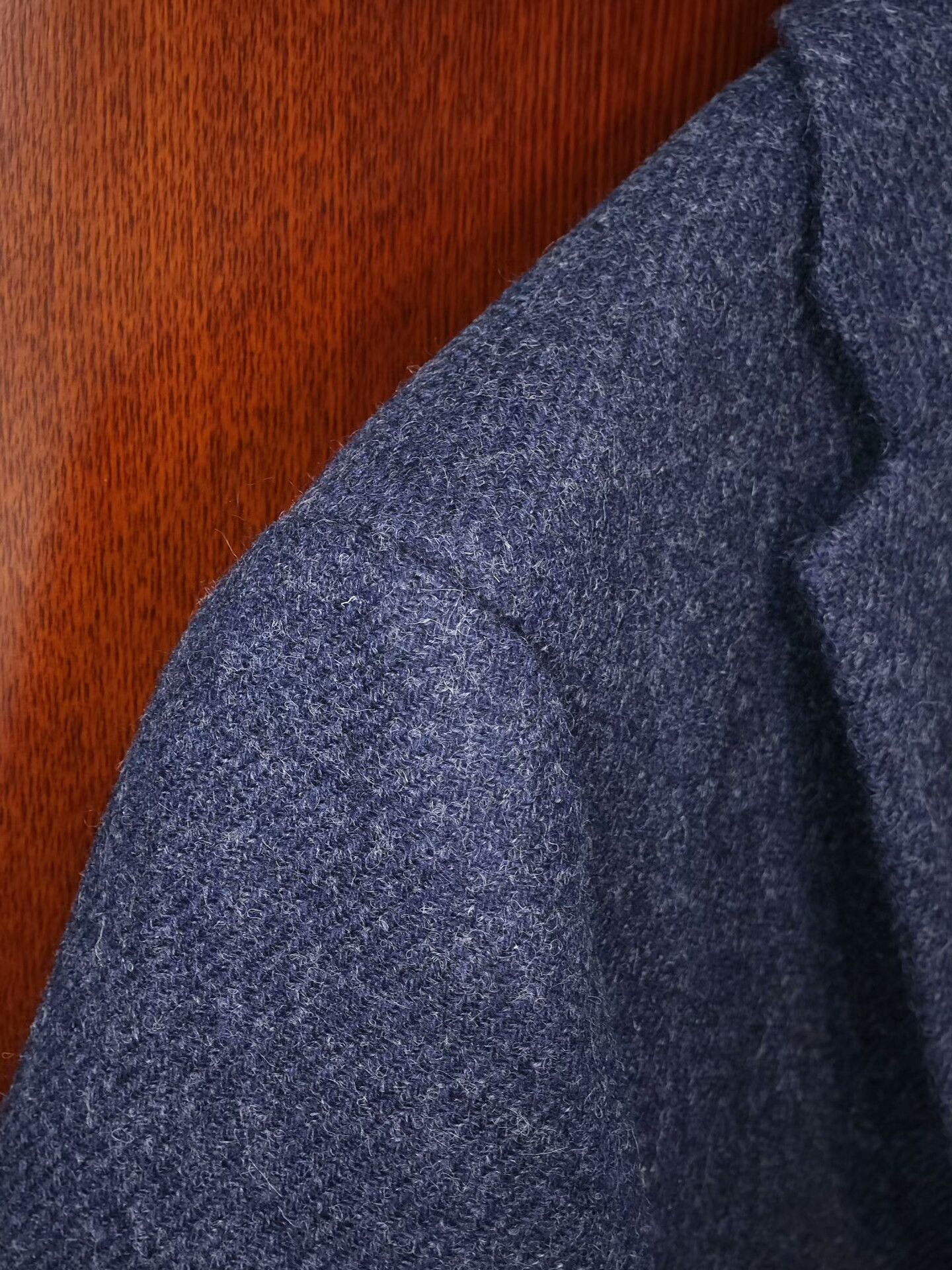 Japanese Brand Mallalieus Blue Wool Casual Coat Size US M / EU 48-50 / 2 - 4 Thumbnail