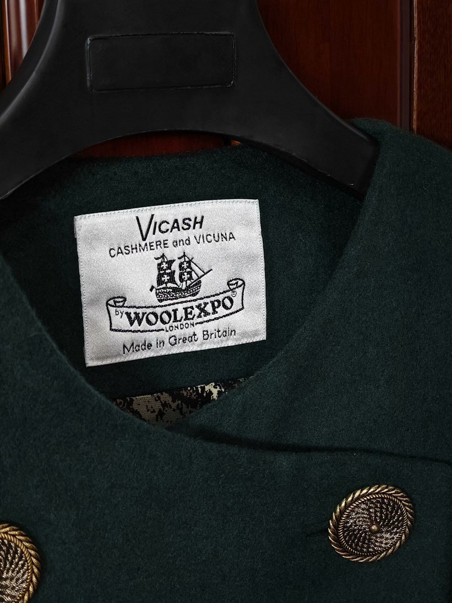 Japanese Brand Custom Cashmere and Vicuna Overcoat Size XL / US 12-14 / IT 48-50 - 3 Thumbnail