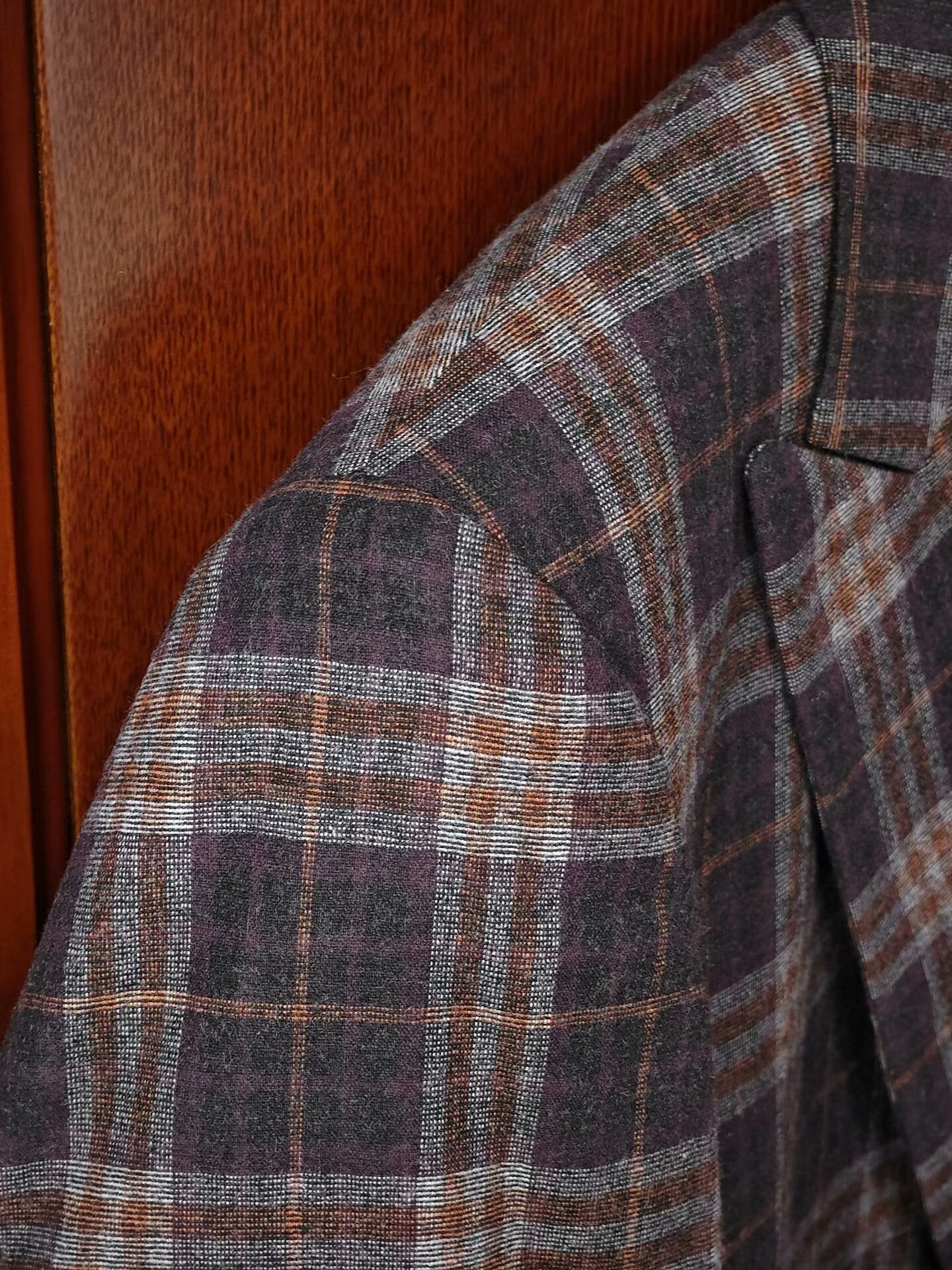 Japanese Brand Italian Wool Blend Custom Blazer Size US L / EU 52-54 / 3 - 3 Thumbnail