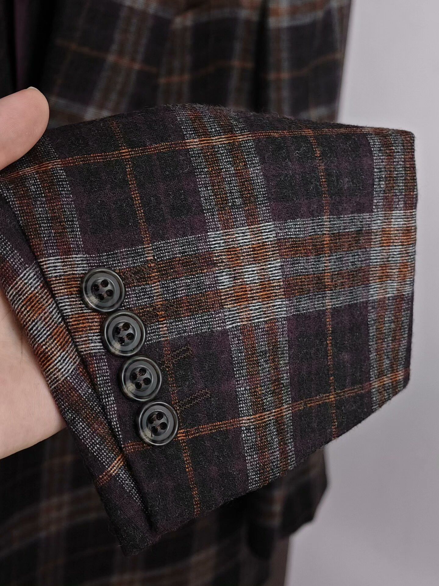 Japanese Brand Italian Wool Blend Custom Blazer Size US L / EU 52-54 / 3 - 4 Thumbnail