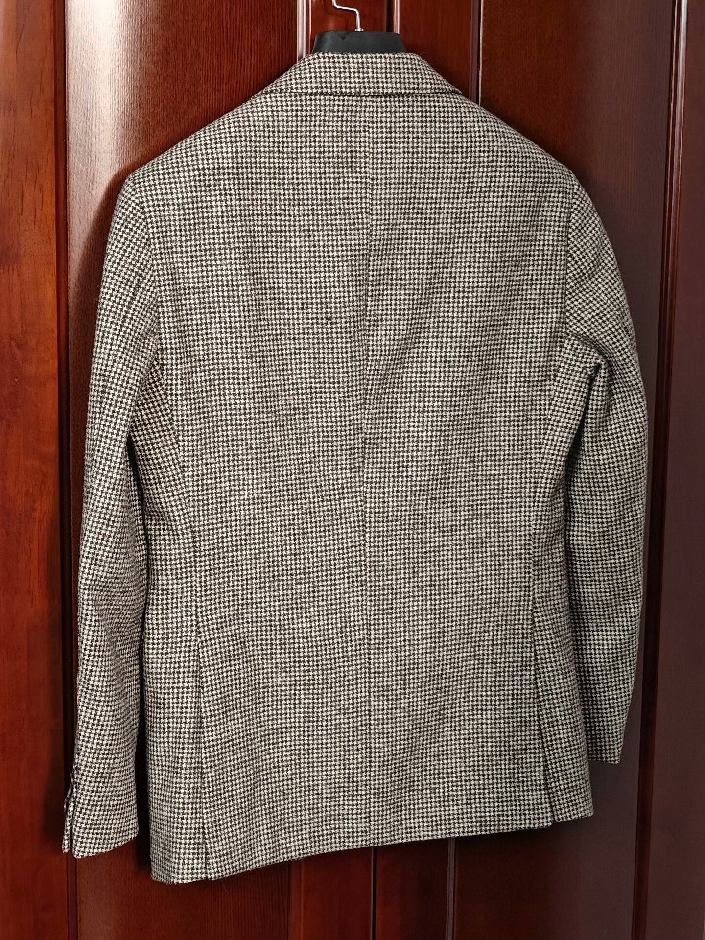 Japanese Brand Custom Wool Houndstooth Suit Jacket Size US S / EU 44-46 / 1 - 8 Thumbnail
