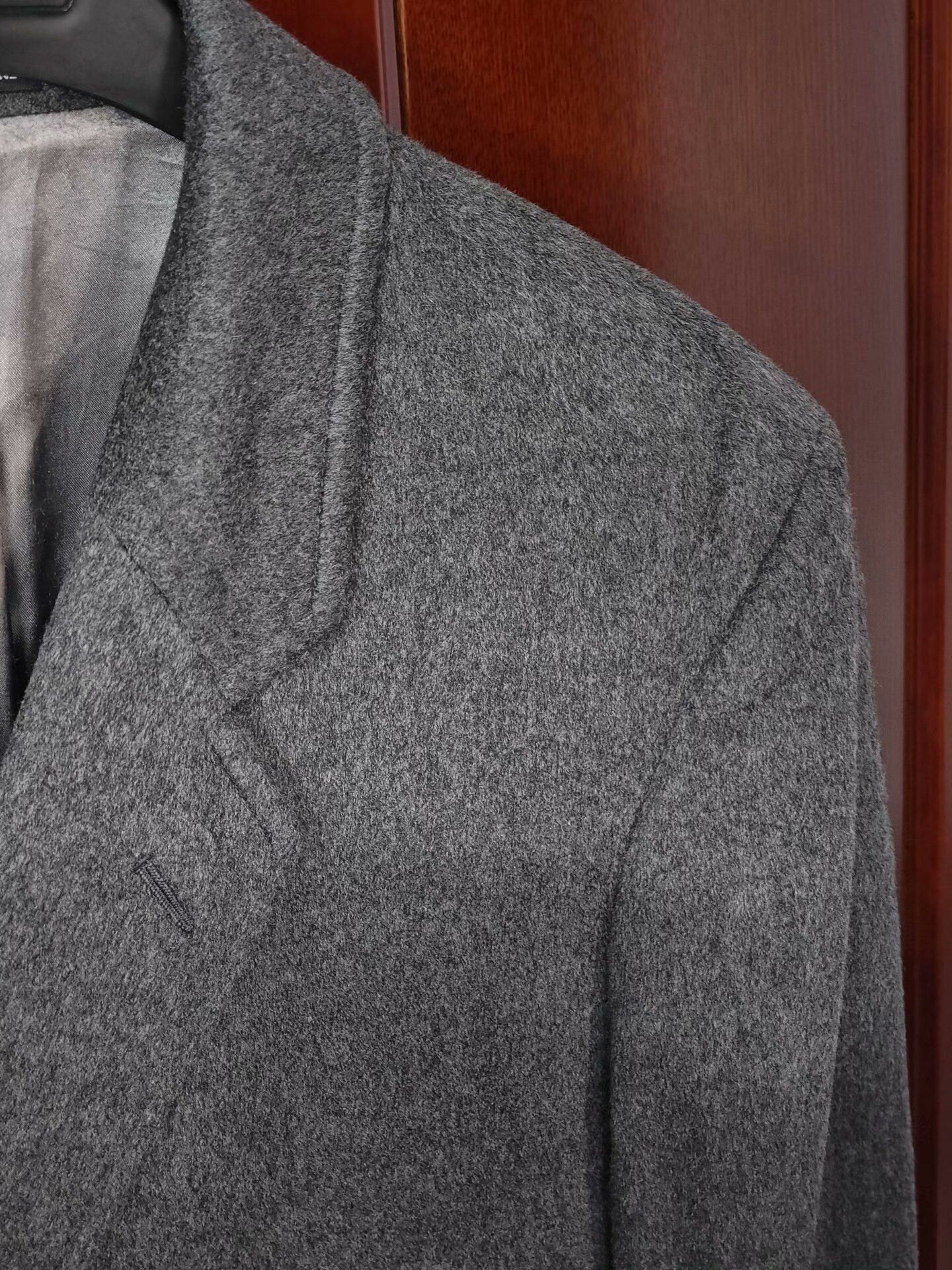 Japanese Brand Tibbett Double-Breasted Cashmere Coat Size US M / EU 48-50 / 2 - 2 Thumbnail