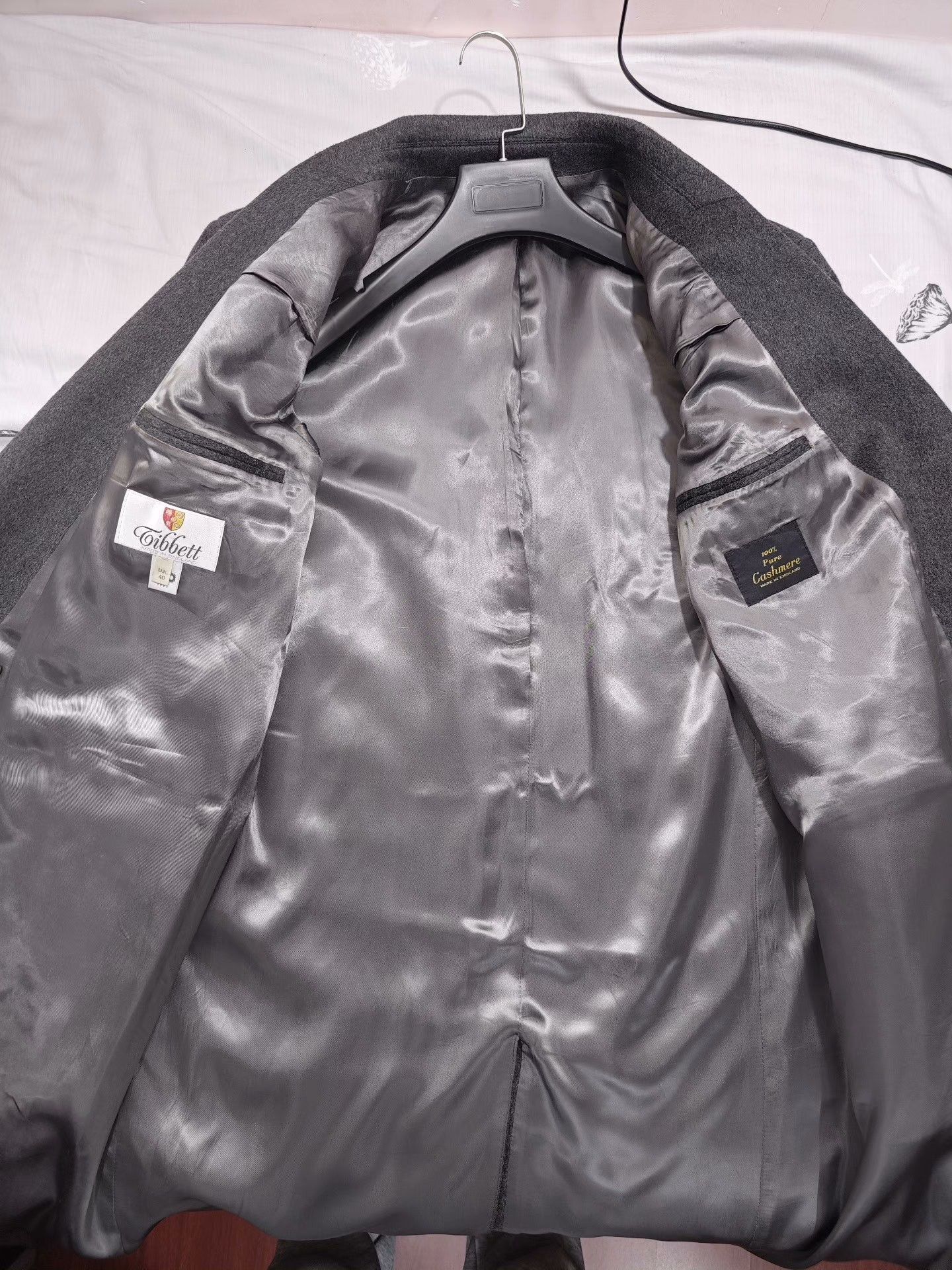 Japanese Brand Tibbett Double-Breasted Cashmere Coat Size US M / EU 48-50 / 2 - 6 Thumbnail
