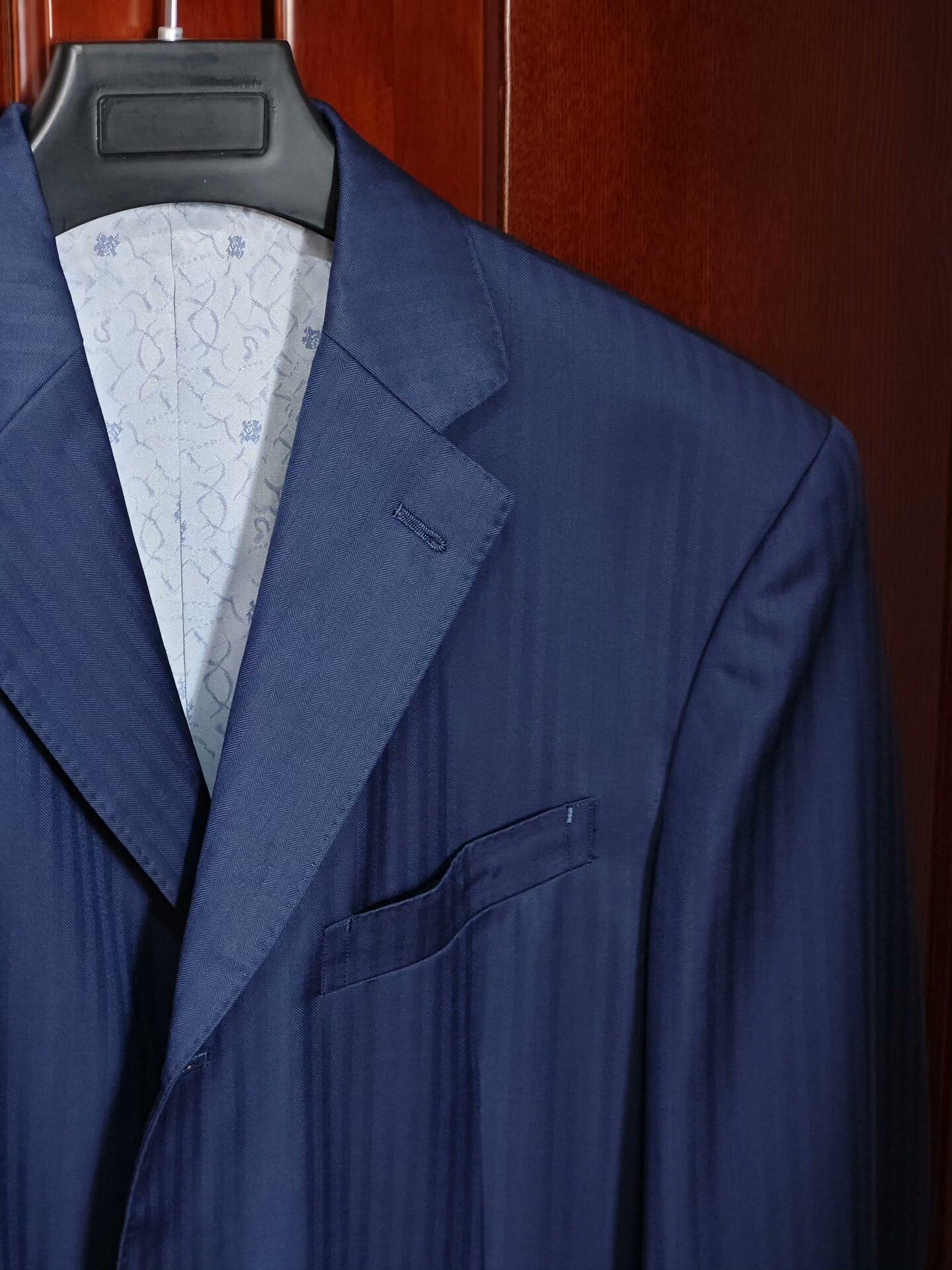 Japanese Brand Custom Italian Wool Blend Suit Jacket Size US M / EU 48-50 / 2 - 2 Thumbnail