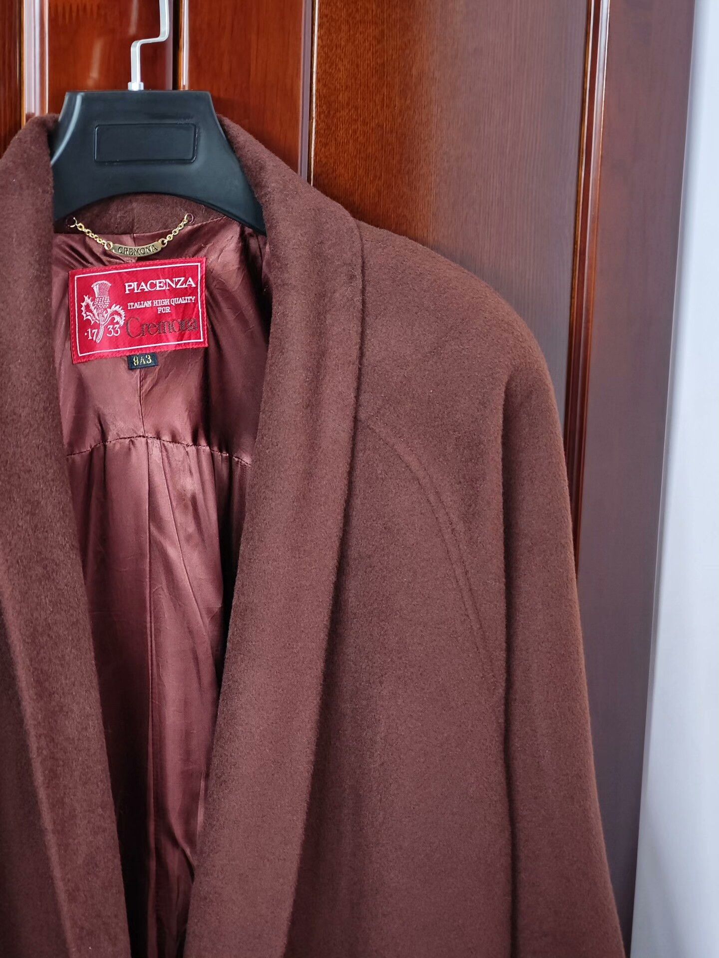 Japanese Brand Italian Wool Overcoat from Cremona Size M / US 6-8 / IT 42-44 - 2 Thumbnail