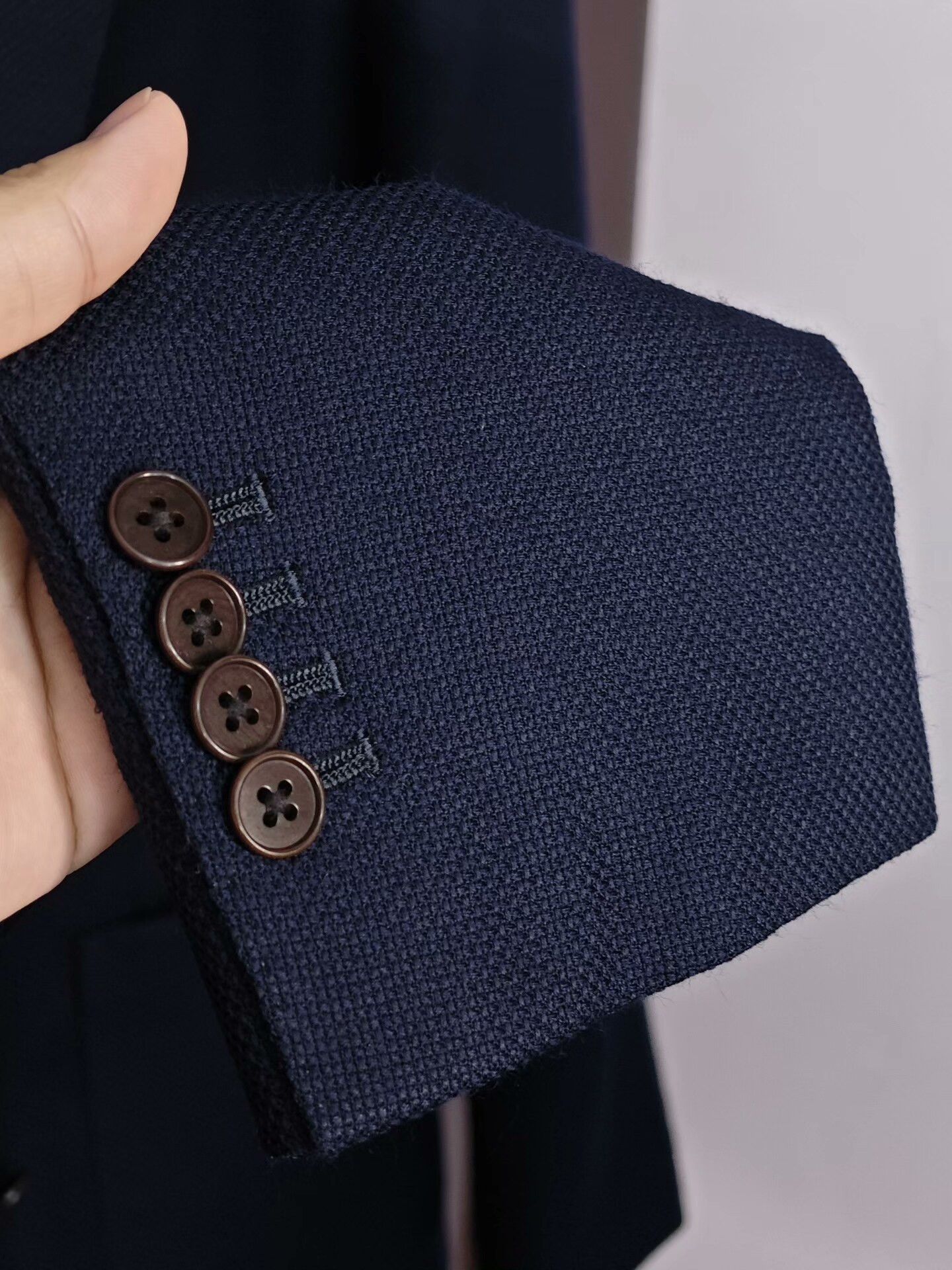 Japanese Brand Italian VBC Wool Blend Custom Suit Size US S / EU 44-46 / 1 - 4 Thumbnail