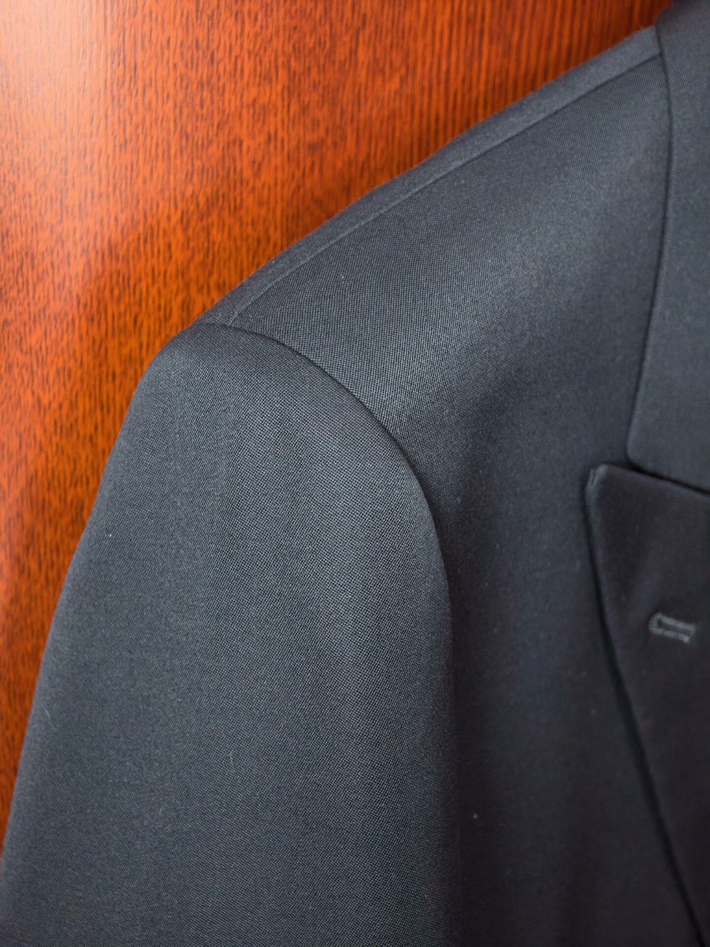 Japanese Brand Custom Black Wool Suit by Dormeuil Size US S / EU 44-46 / 1 - 3 Thumbnail