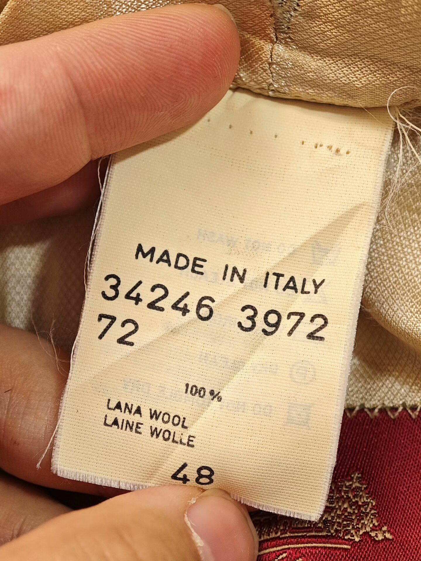 Japanese Brand Italian Vintage Wool Suit Jacket Size US M / EU 48-50 / 2 - 9 Thumbnail