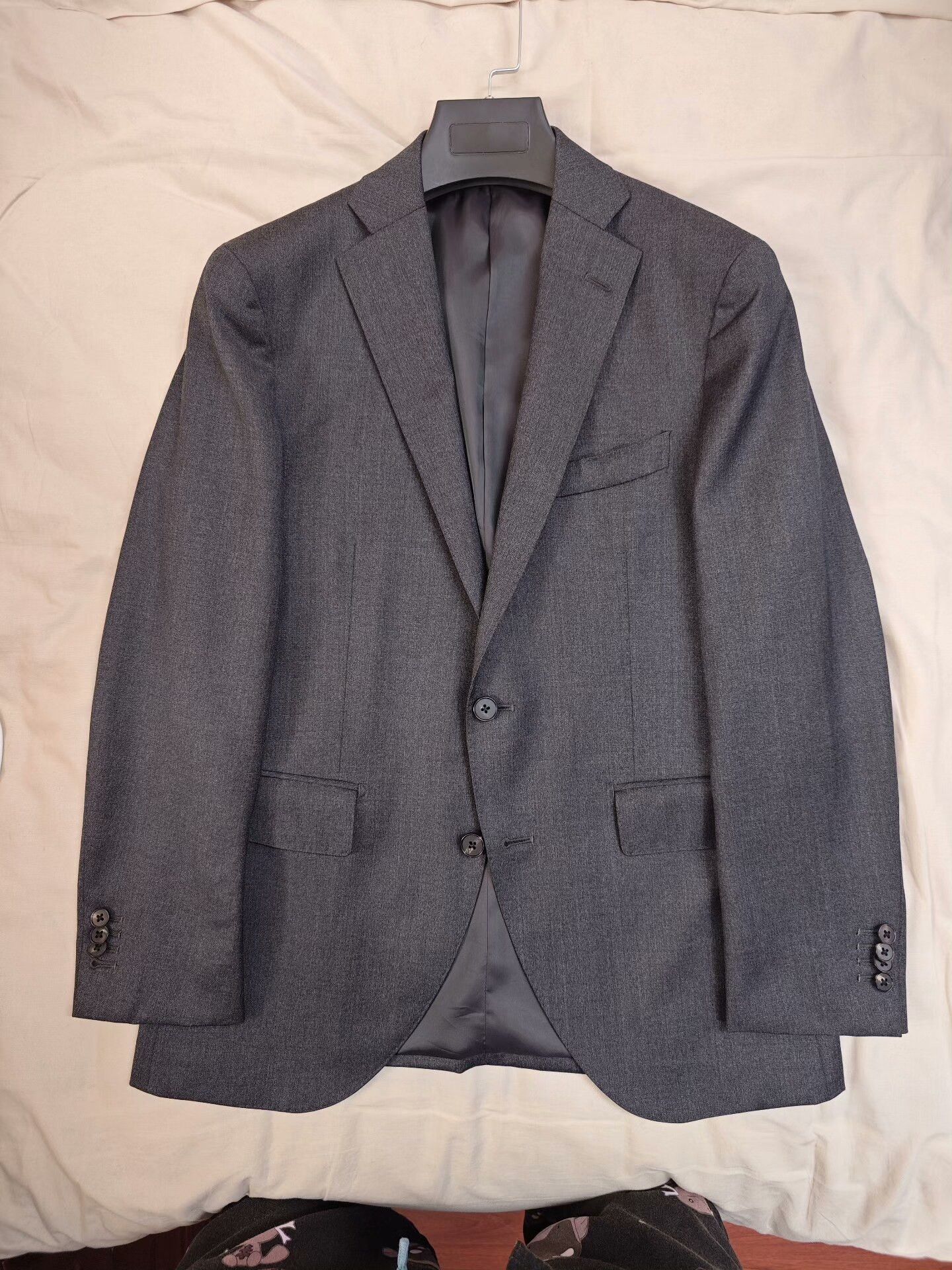 Japanese Brand Custom Italian Gray Wool Blazer Size US S / EU 44-46 / 1 - 5 Thumbnail