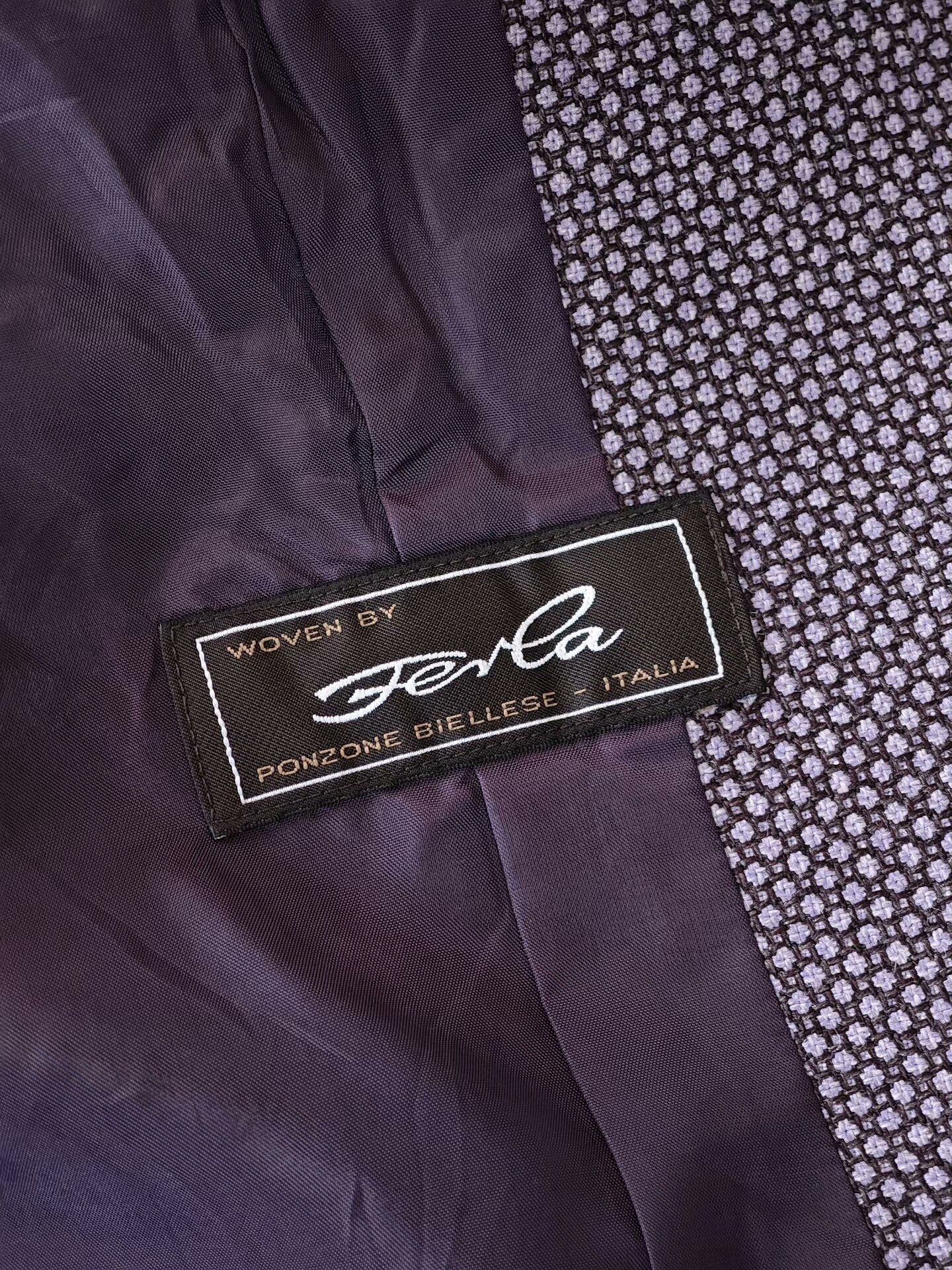 Japanese Brand Italian Silk Blazer by Leilian Size L / US 10 / IT 46 - 6 Thumbnail