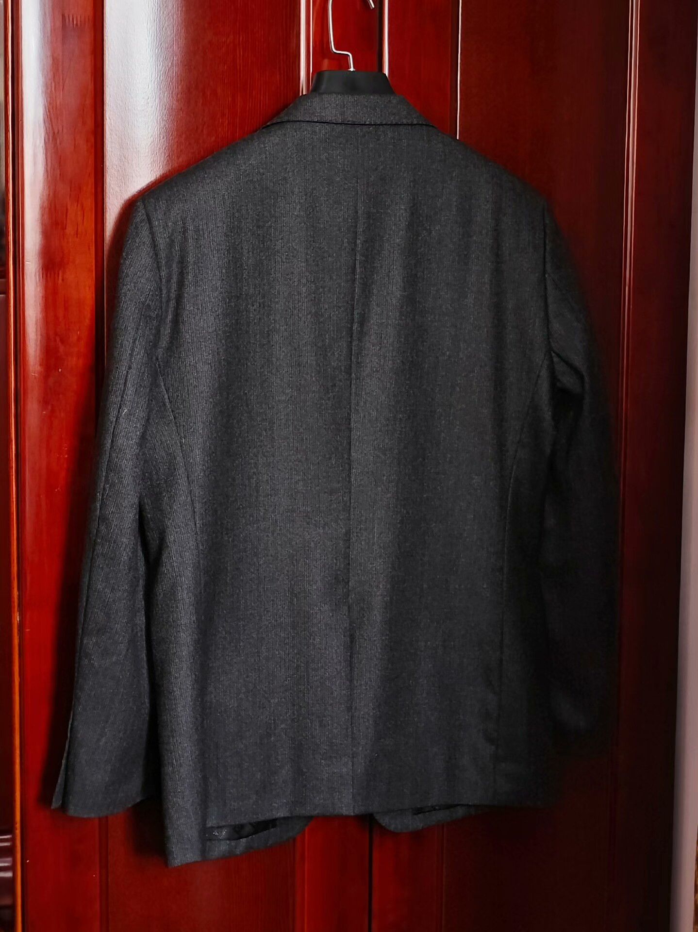 Japanese Brand Italian Custom Wool Suit with Stripes Size US M / EU 48-50 / 2 - 2 Thumbnail