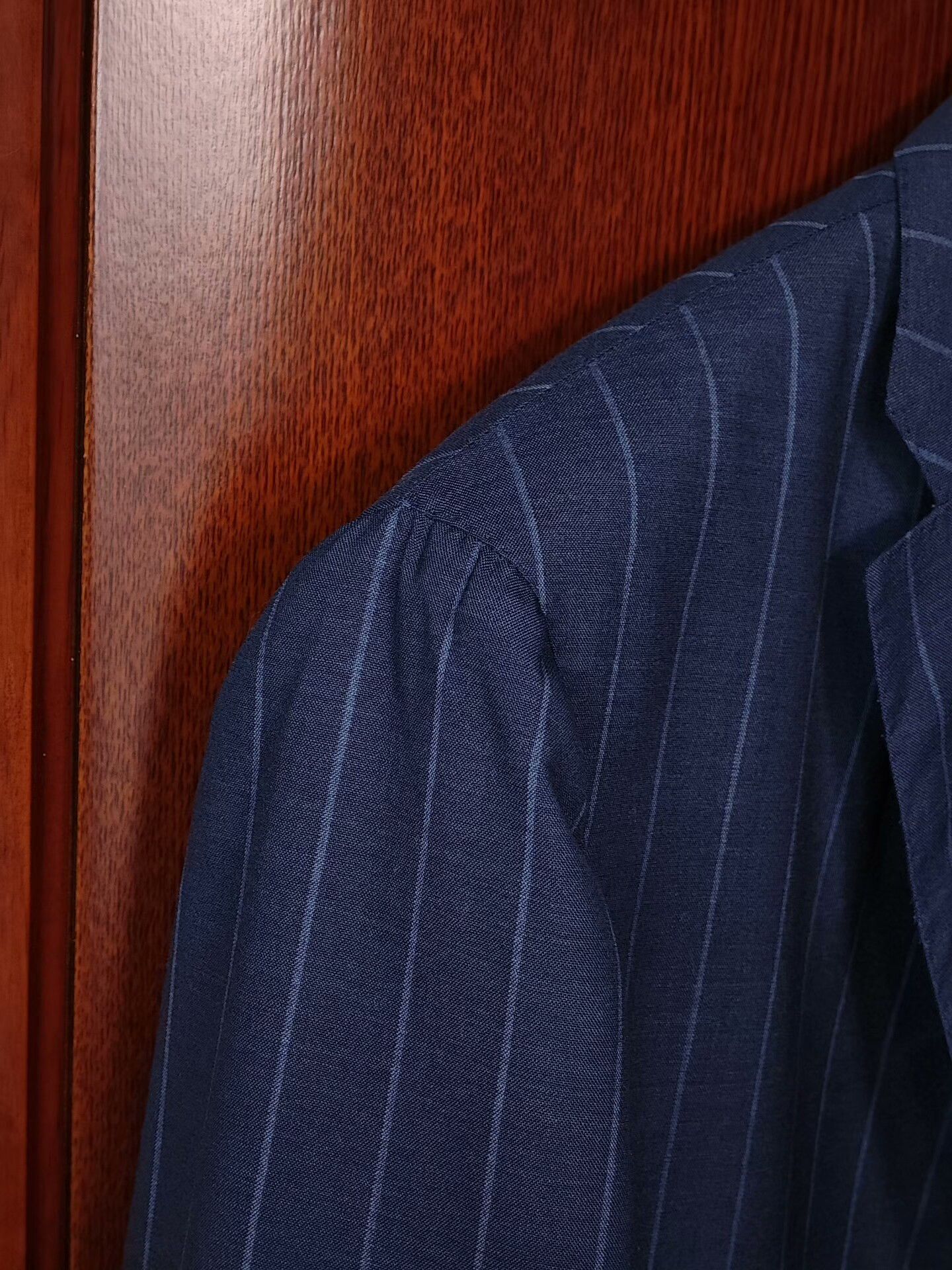 Japanese Brand Custom Italian Wool Linen Blend Suit Size US L / EU 52-54 / 3 - 3 Thumbnail