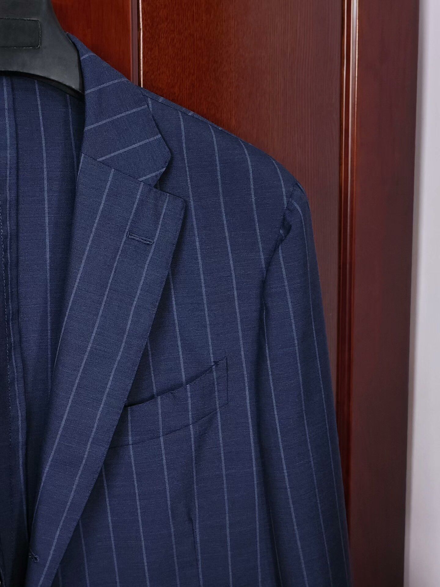 Japanese Brand Custom Italian Wool Linen Blend Suit Size US L / EU 52-54 / 3 - 2 Thumbnail