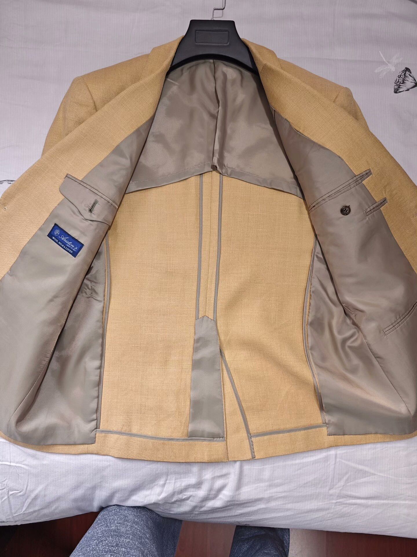Japanese Brand Italian Ariston Custom Blazer in Beige Size US L / EU 52-54 / 3 - 6 Thumbnail