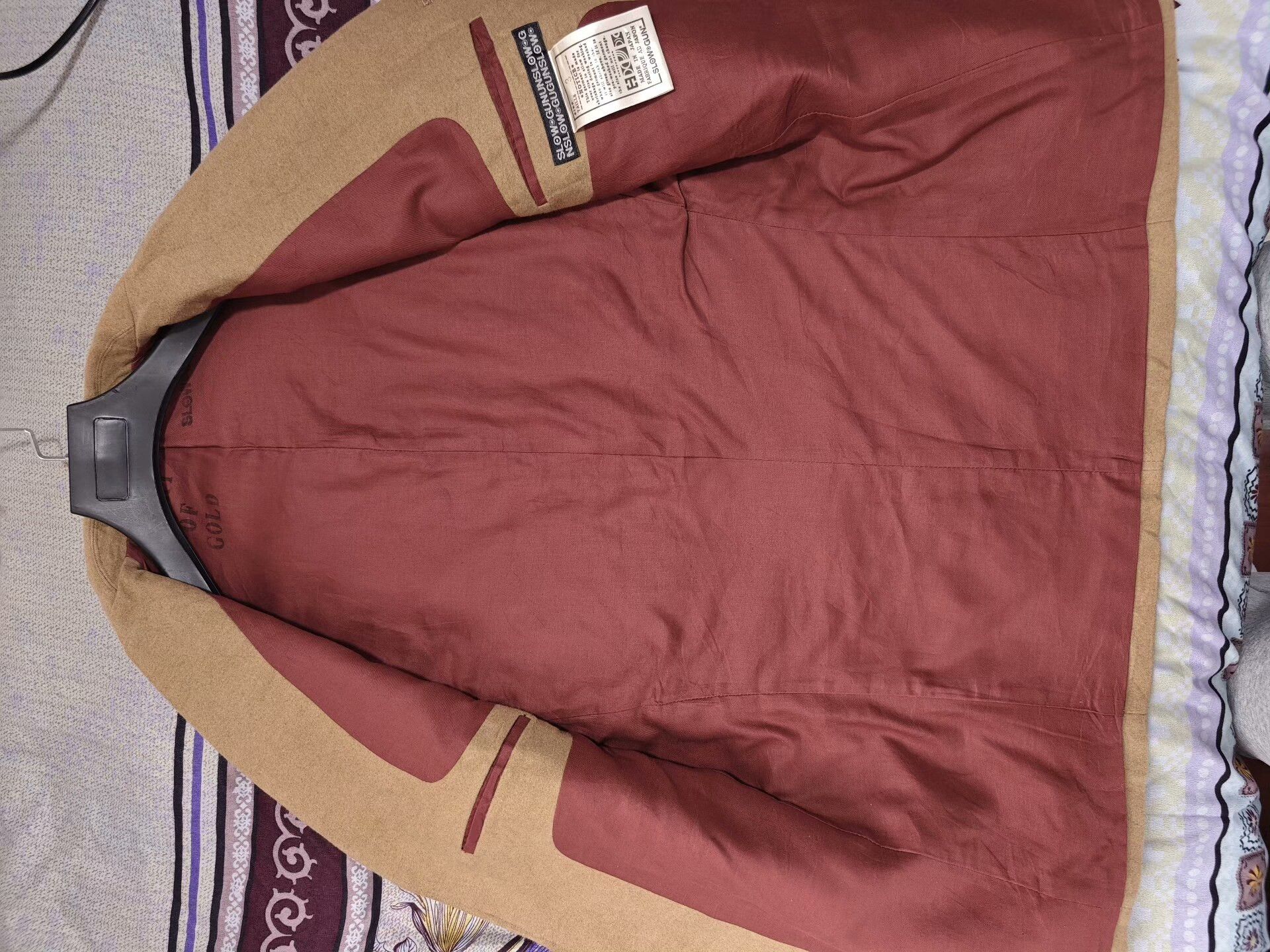 Japanese Brand Japanese Designer Beige Blazer Jacket Size US L / EU 52-54 / 3 - 6 Thumbnail