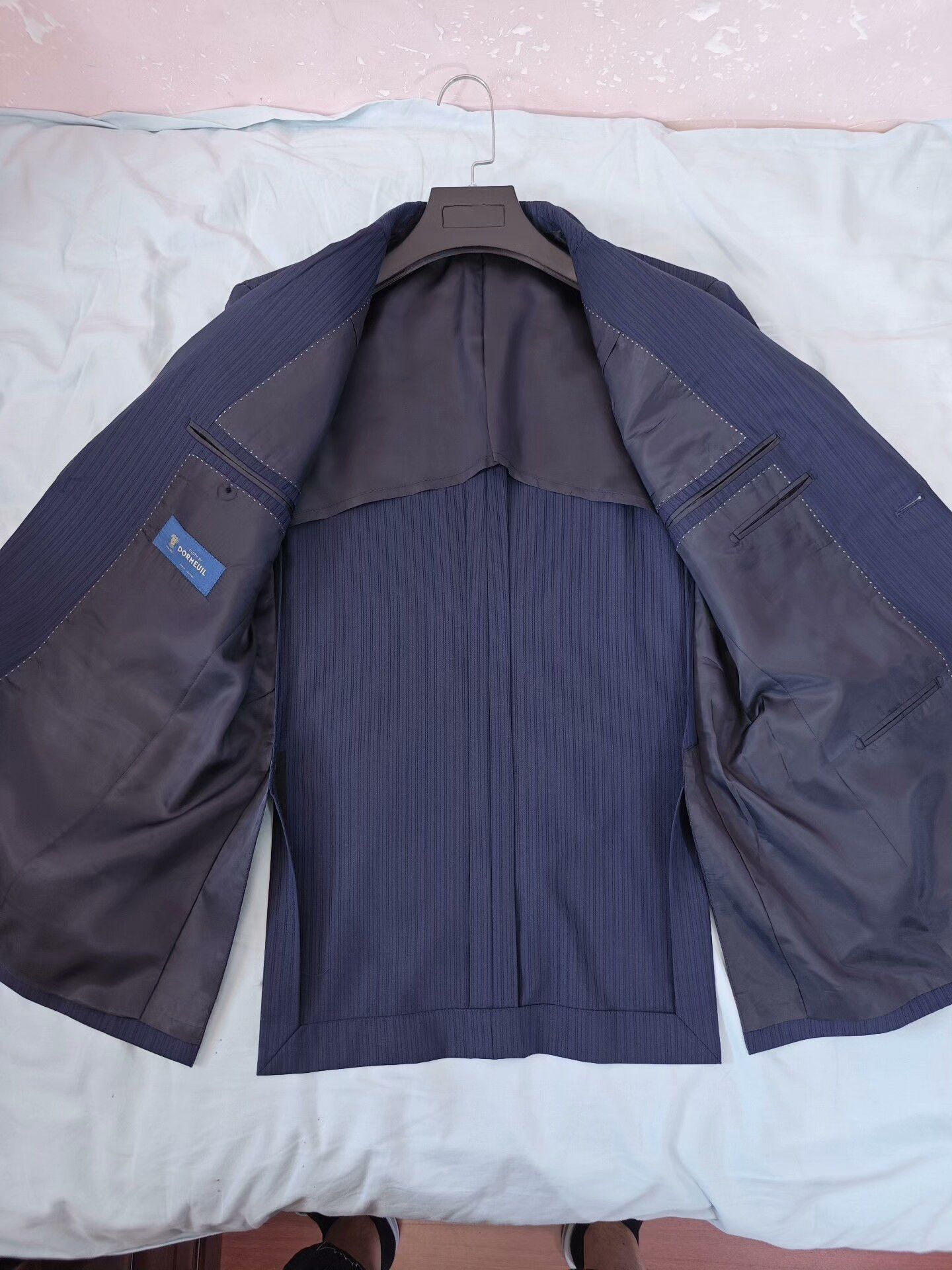 Japanese Brand Dormeuil Wool Custom Suit Jacket Size US M / EU 48-50 / 2 - 6 Thumbnail