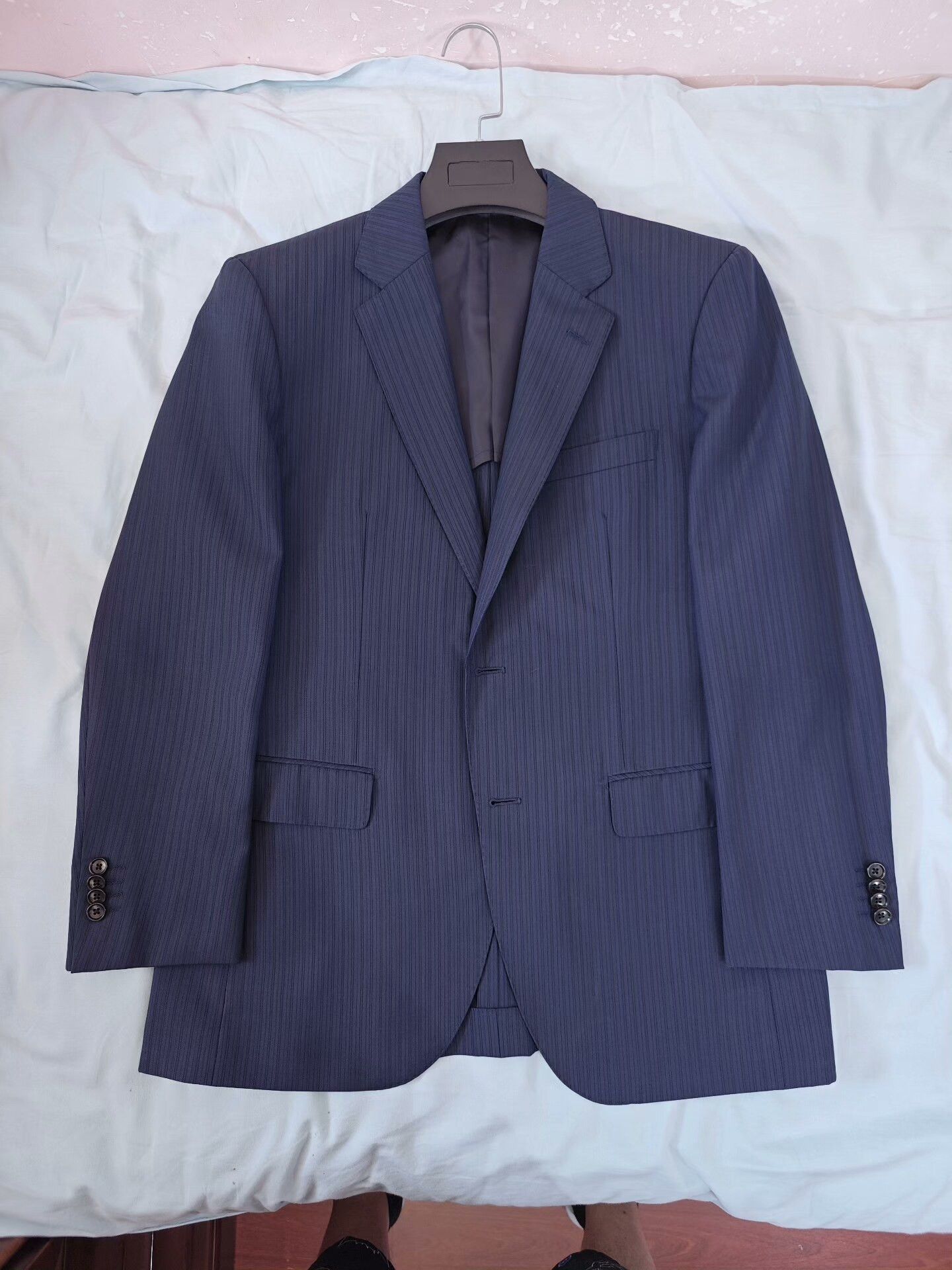 Japanese Brand Dormeuil Wool Custom Suit Jacket Size US M / EU 48-50 / 2 - 5 Thumbnail