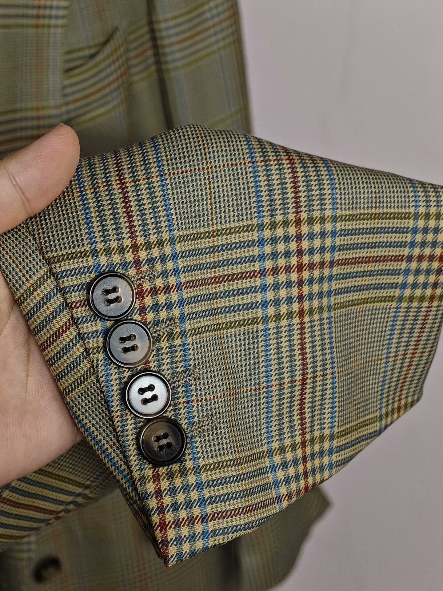 Japanese Brand Vintage Wool Blazer with Double Breasts Size US L / EU 52-54 / 3 - 4 Thumbnail