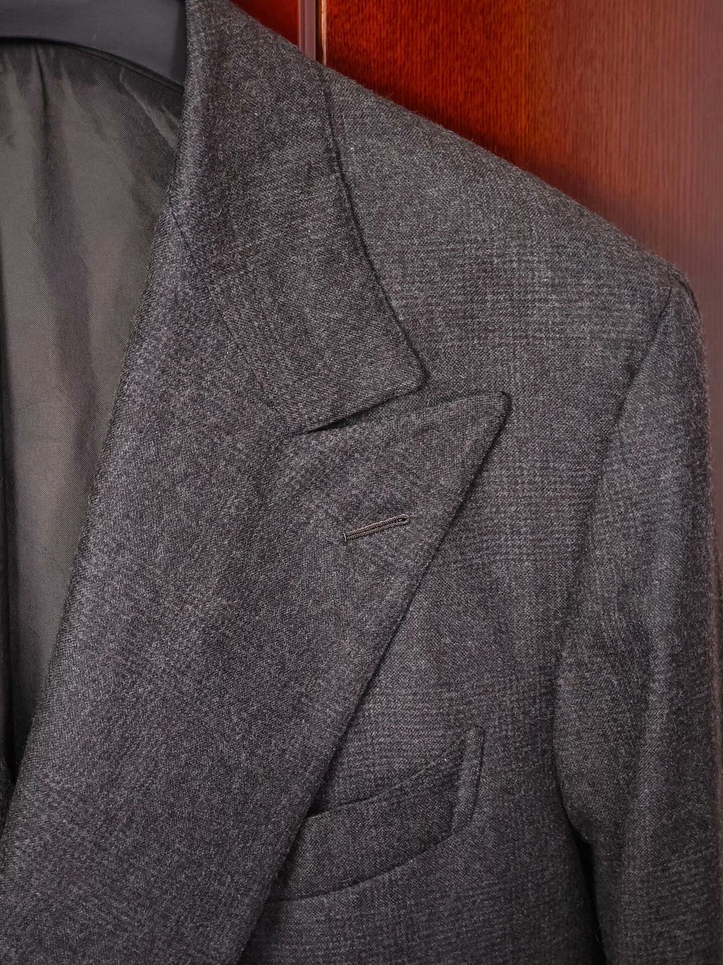 Japanese Brand Custom Tailored Japanese Wool Suit Size US M / EU 48-50 / 2 - 2 Thumbnail