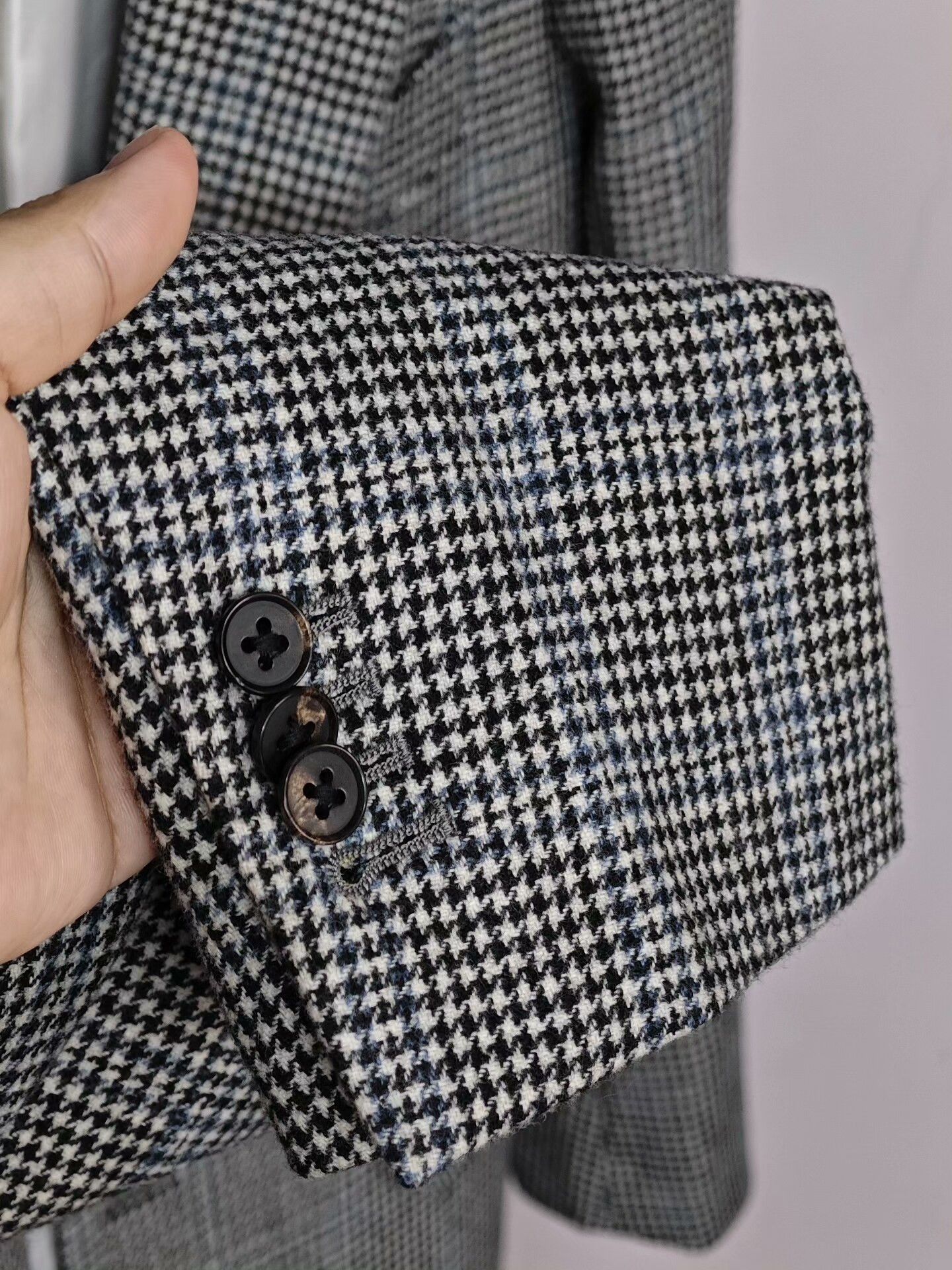 Japanese Brand Italian Wool Cashmere Blend Suit Jacket Size US M / EU 48-50 / 2 - 4 Thumbnail