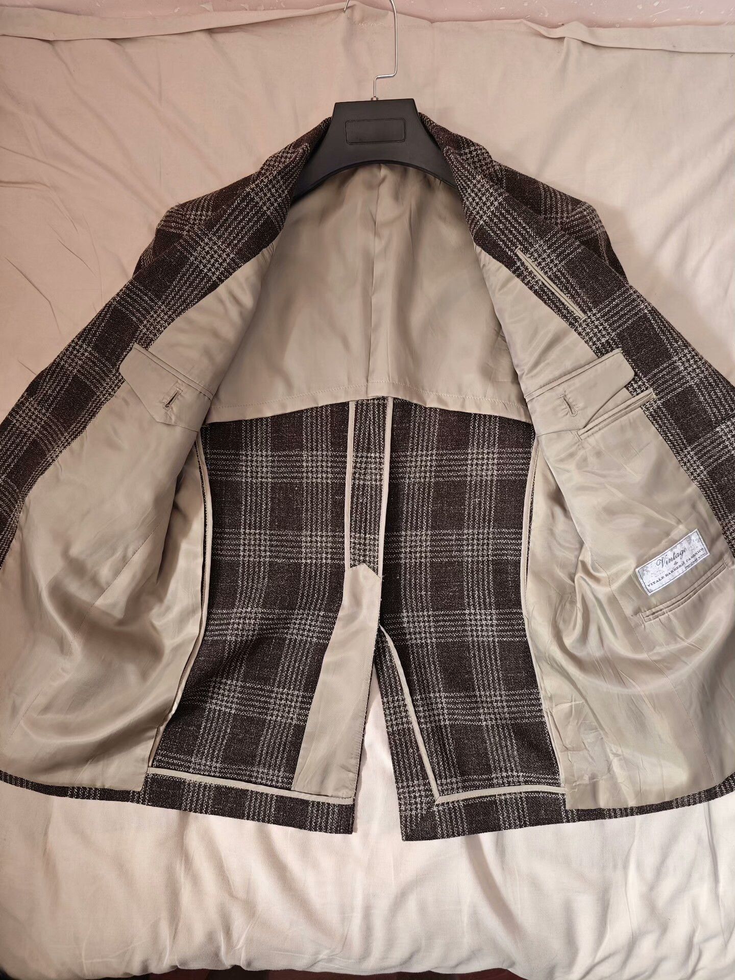 Japanese Brand Italian Vintage Plaid Custom Suit Size US S / EU 44-46 / 1 - 6 Thumbnail