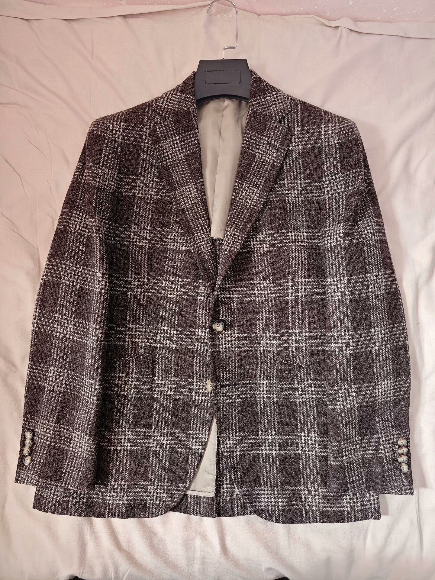 Japanese Brand Italian Vintage Plaid Custom Suit Size US S / EU 44-46 / 1 - 5 Thumbnail