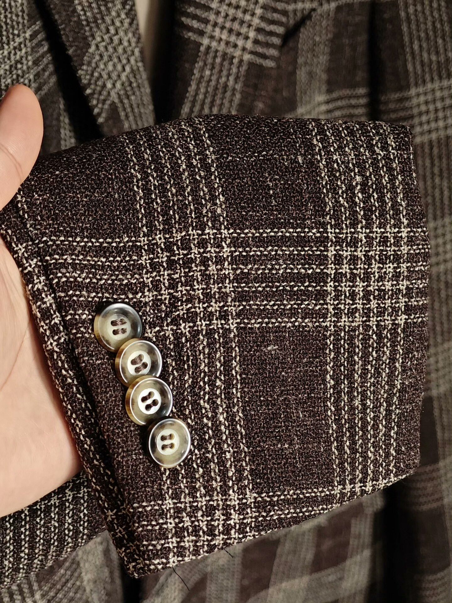 Japanese Brand Italian Vintage Plaid Custom Suit Size US S / EU 44-46 / 1 - 4 Thumbnail