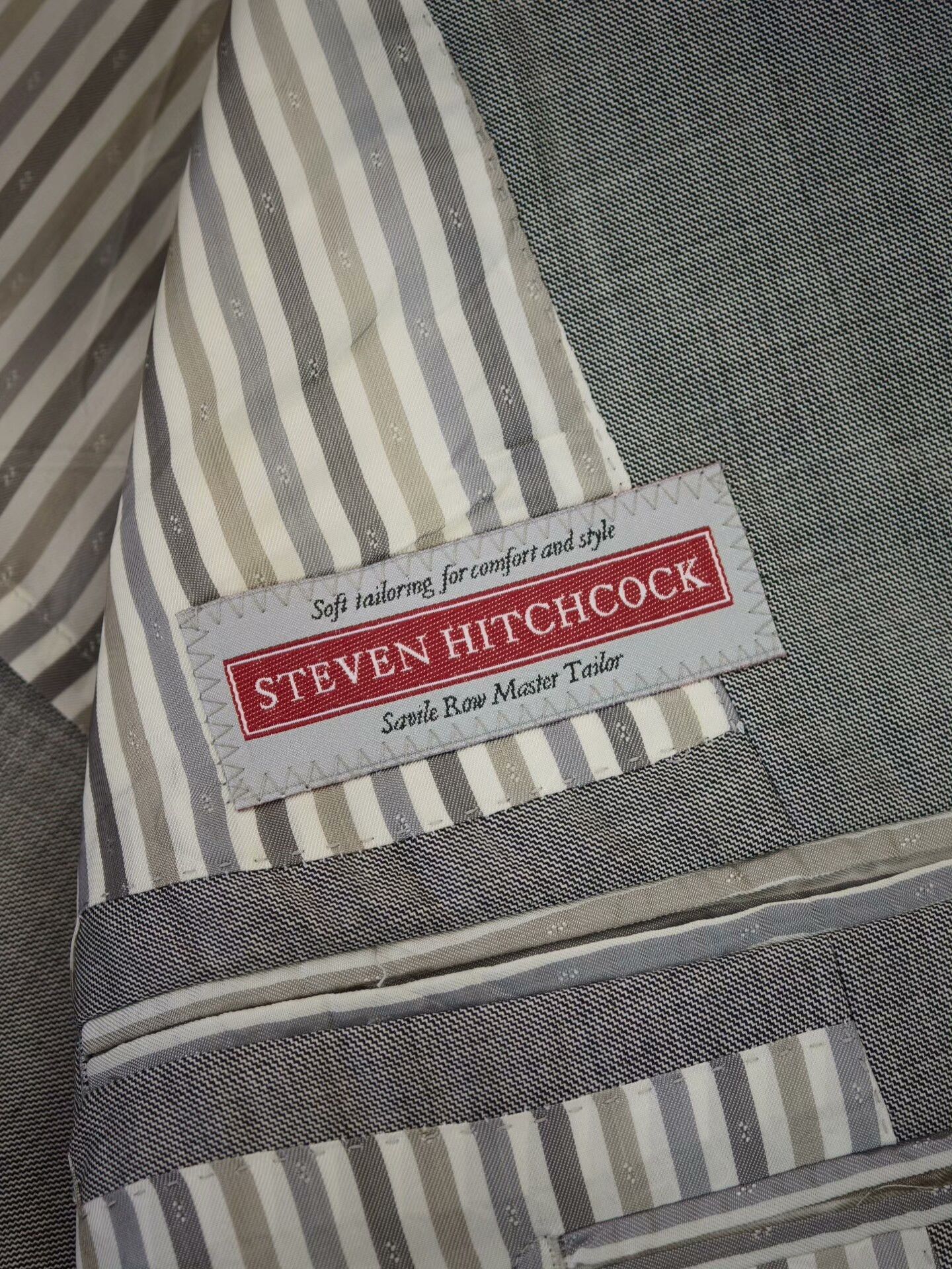 Japanese Brand Steven Hitchcock Custom Suit in Gray Size US M / EU 48-50 / 2 - 7 Thumbnail