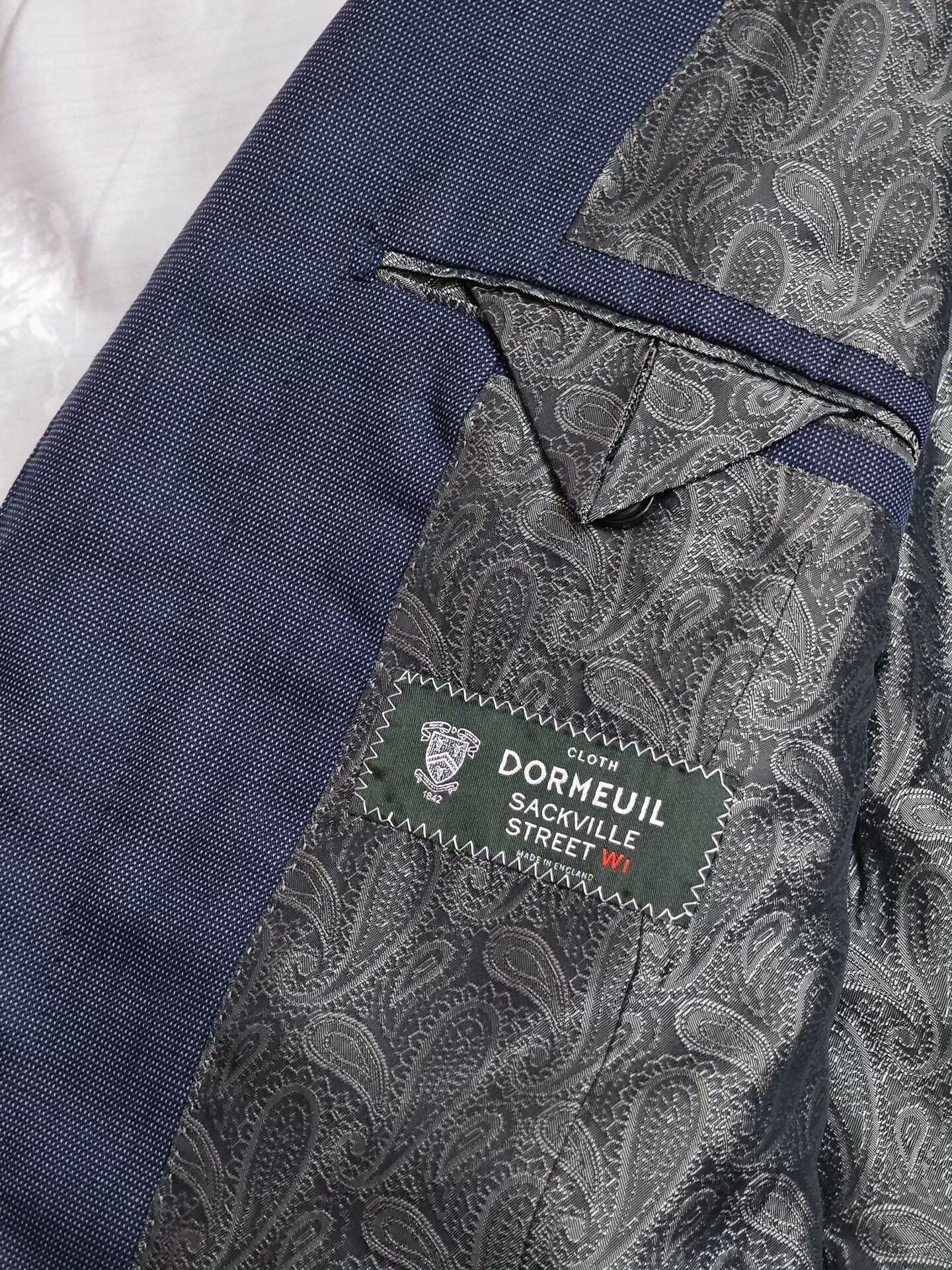 Japanese Brand Custom Wool-Linen Suit by Dormeuil Size US L / EU 52-54 / 3 - 7 Thumbnail