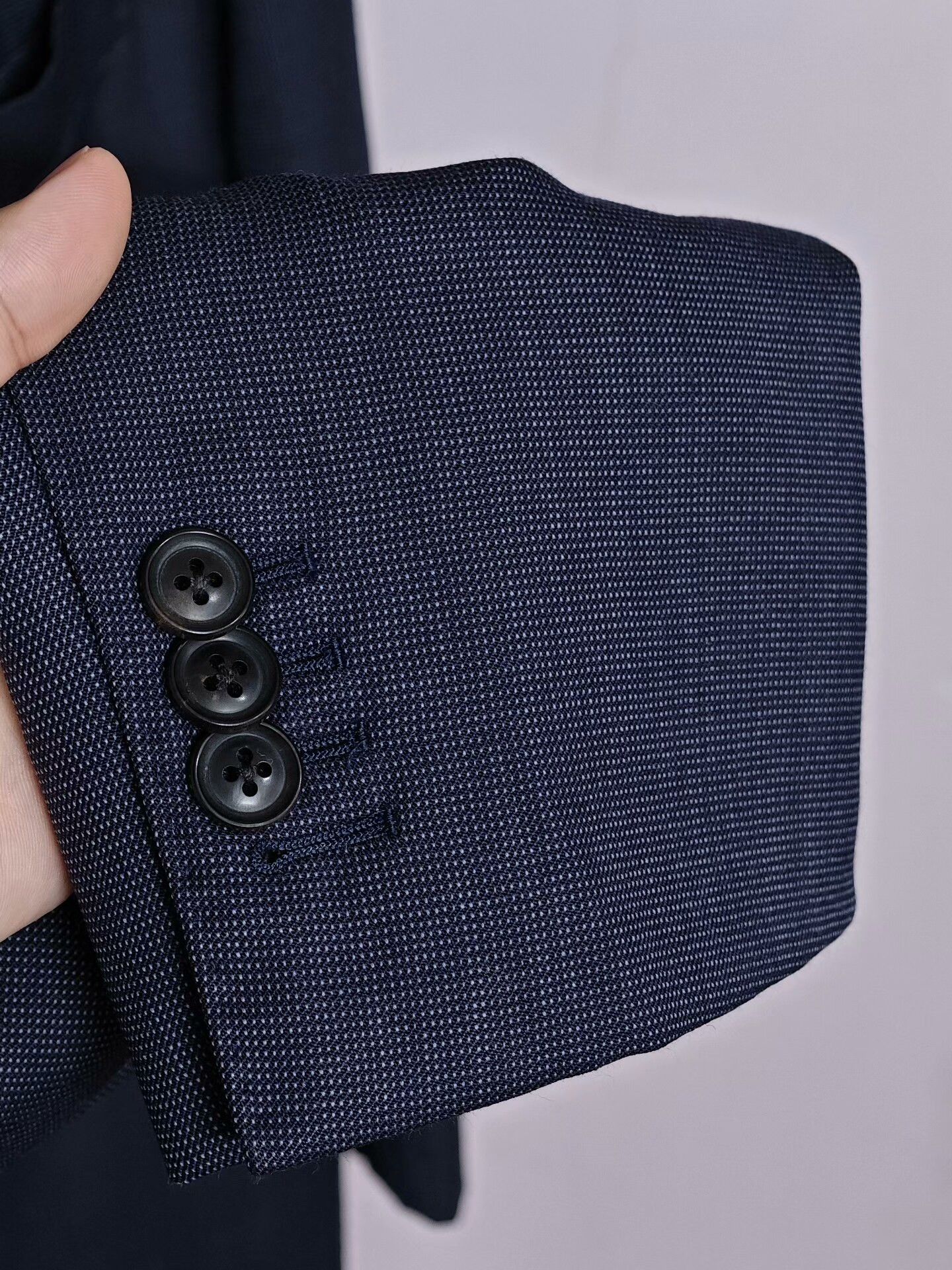 Japanese Brand Custom Wool-Linen Suit by Dormeuil Size US L / EU 52-54 / 3 - 4 Thumbnail