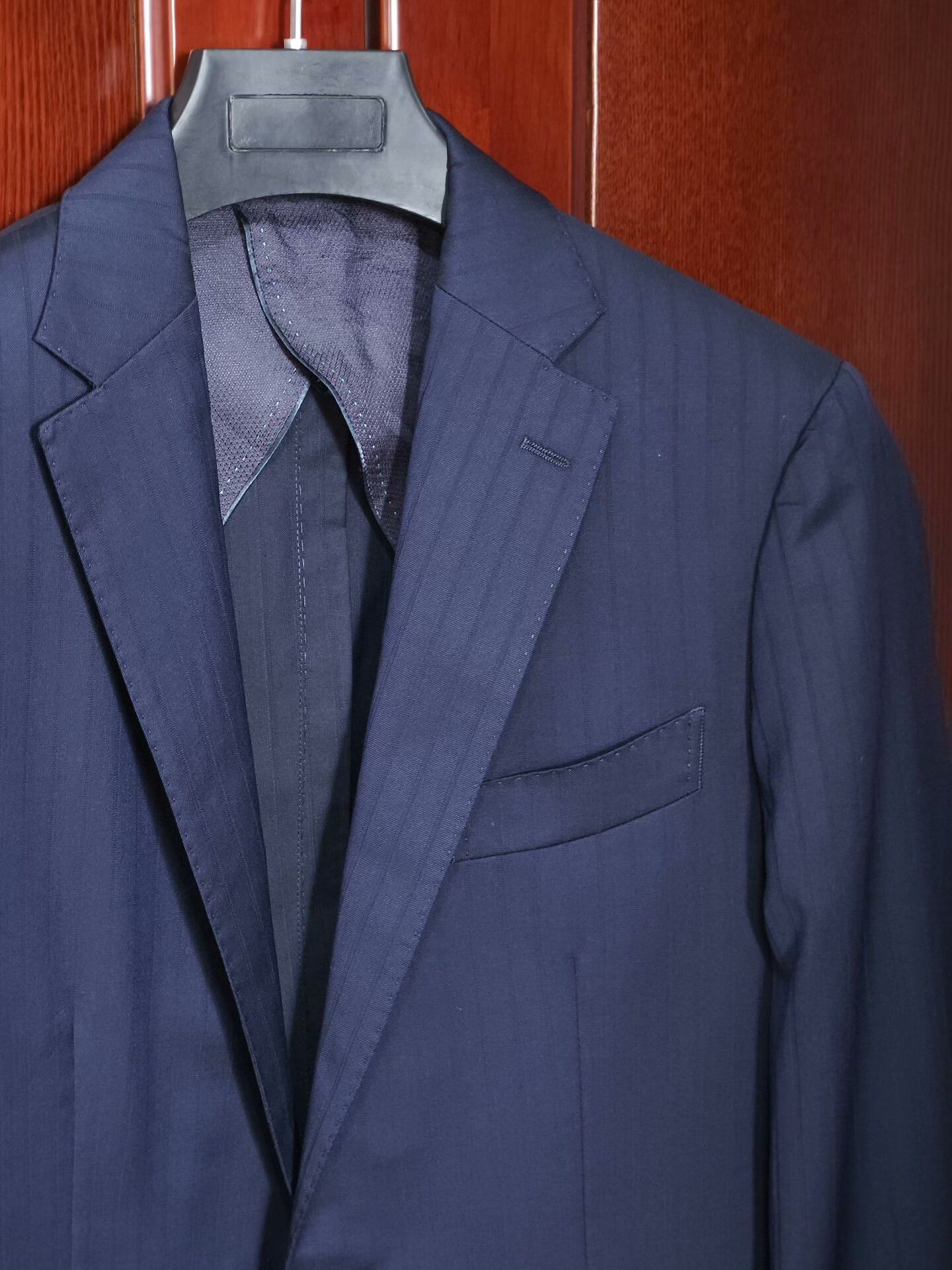 Japanese Brand Custom Italian Wool Blend Suit Jacket Size US M / EU 48-50 / 2 - 2 Thumbnail