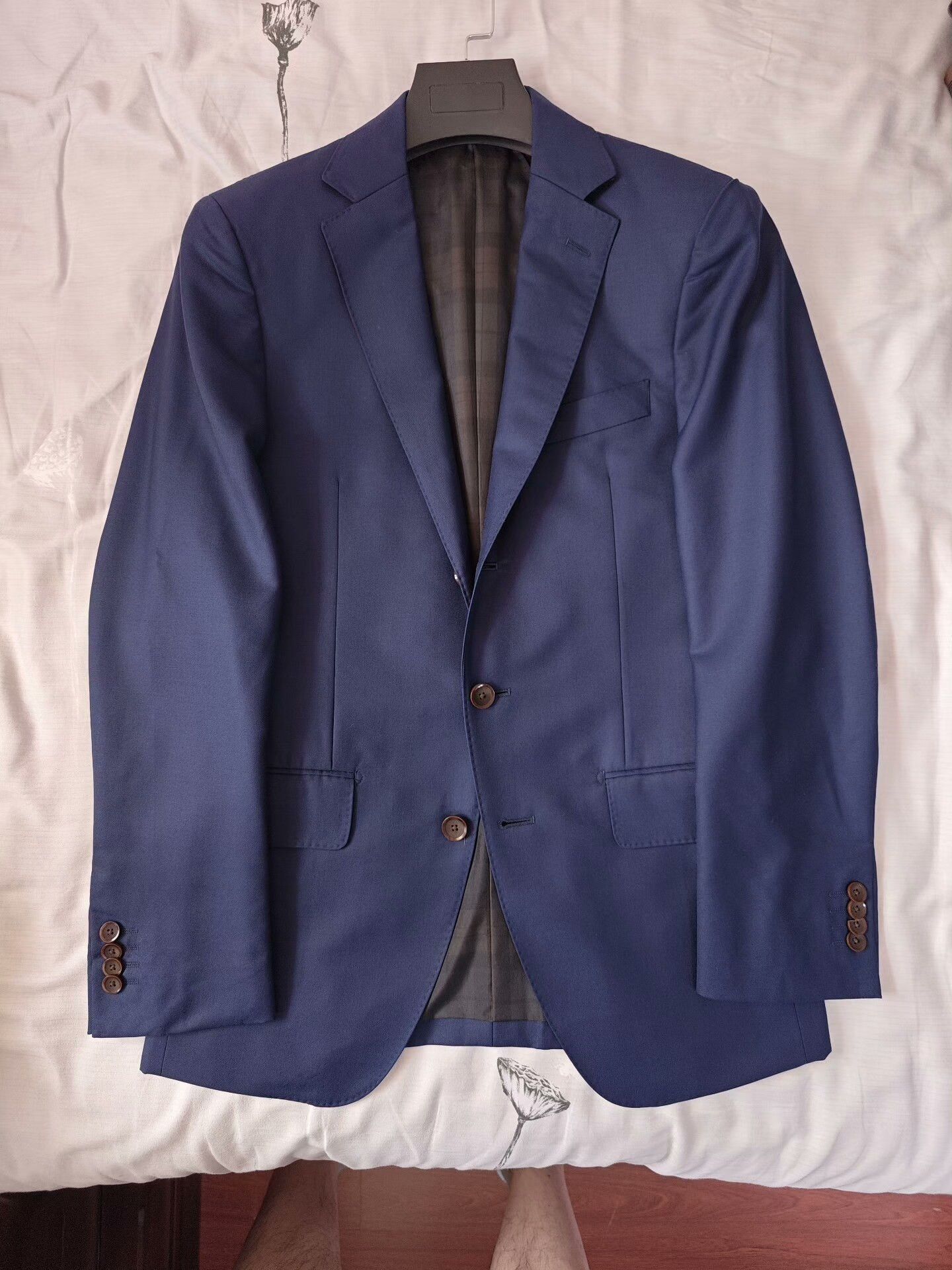 Japanese Brand Bower Roebuck Wool Blend Suit Jacket Size US M / EU 48-50 / 2 - 5 Thumbnail